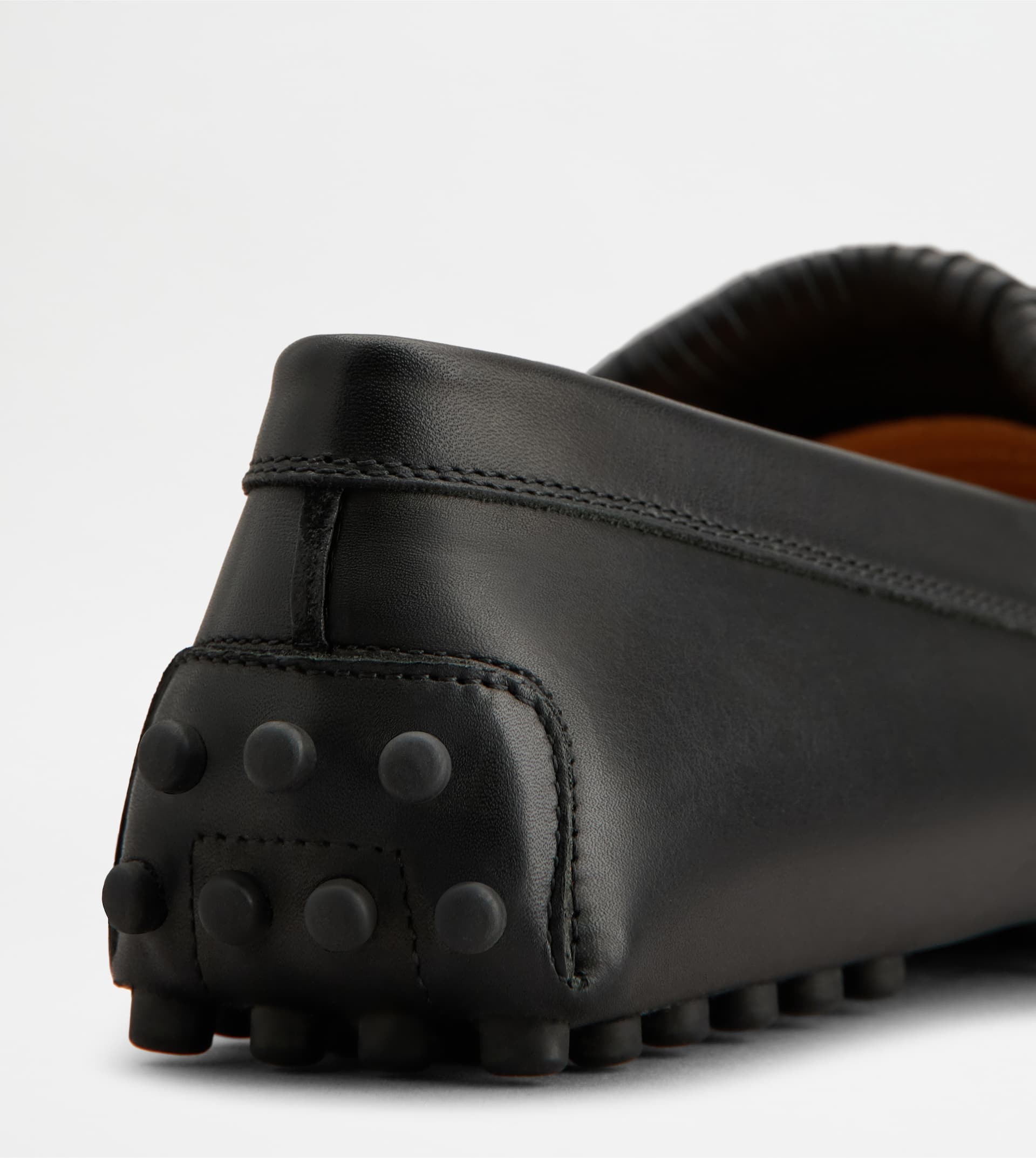 GOMMINO DRIVING SHOES IN LEATHER - BLACK - 6