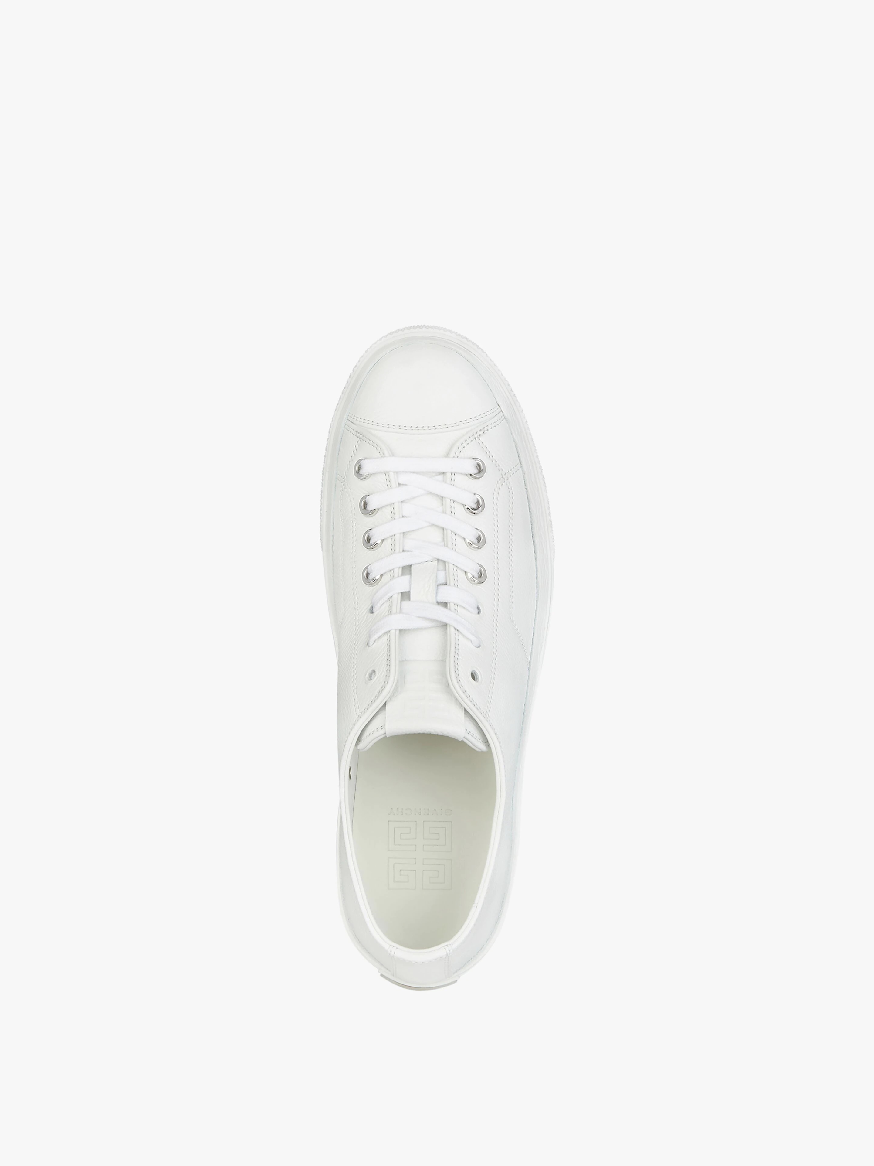 SNEAKERS CITY IN GRAINED LEATHER - 4