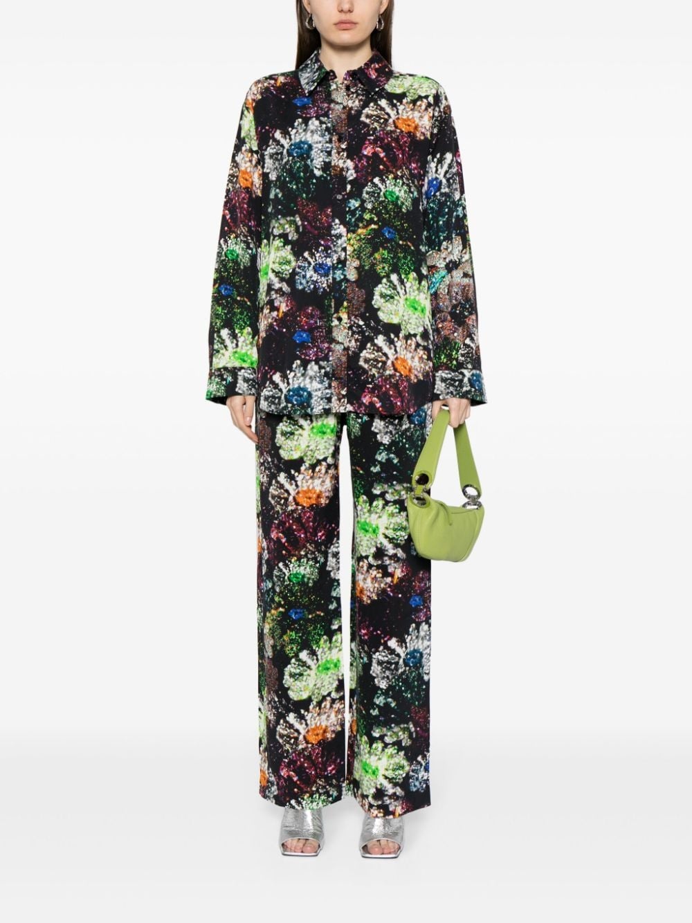 Sophia abstract-pattern print shirt - 2