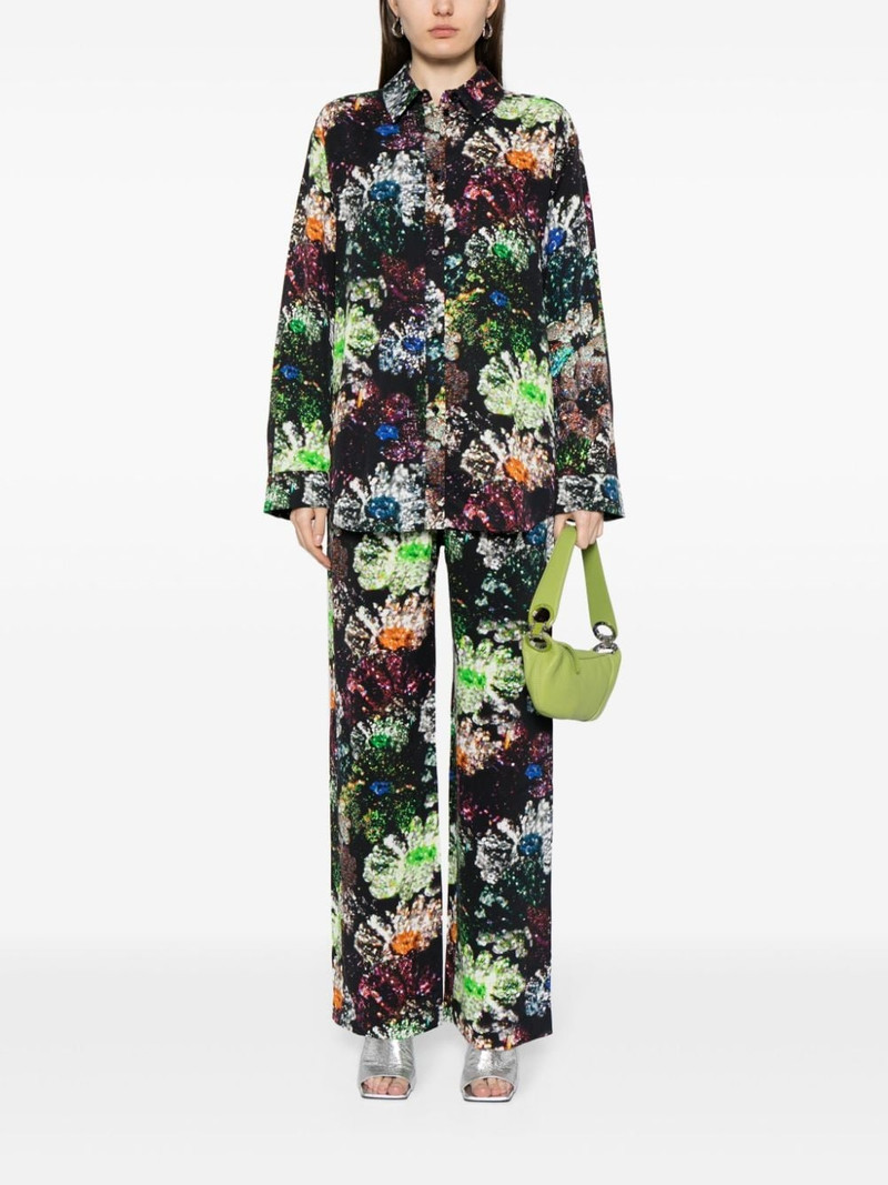 STINE GOYA Sophia abstract-pattern print shirt outlook