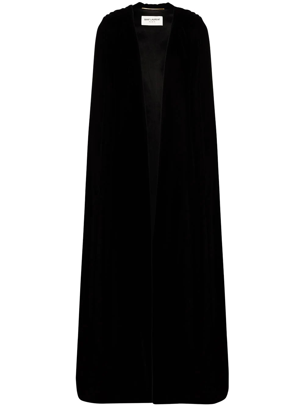 maxi open front cape - 1