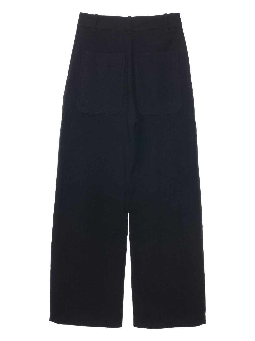zip-up palazzo pants - 6