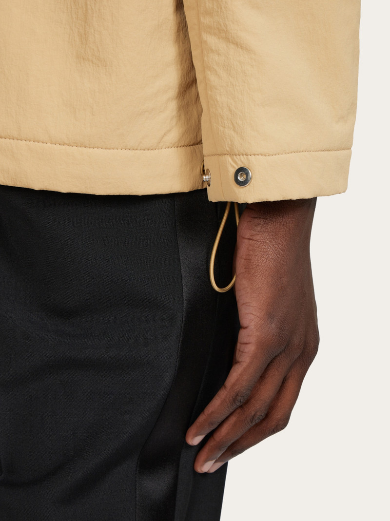 Structured nylon jacket 6