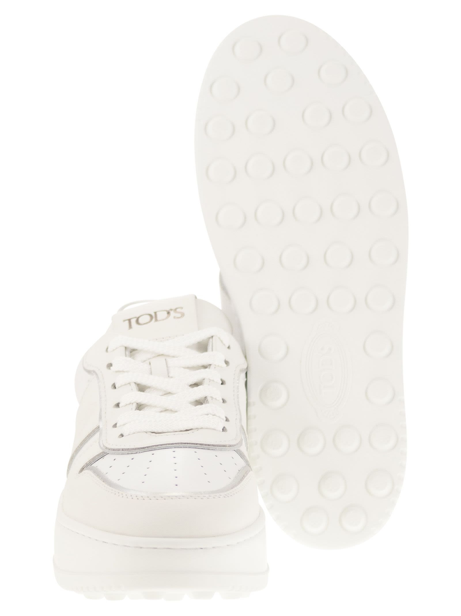 Tod's Women Leather Platform Sneakers - 5