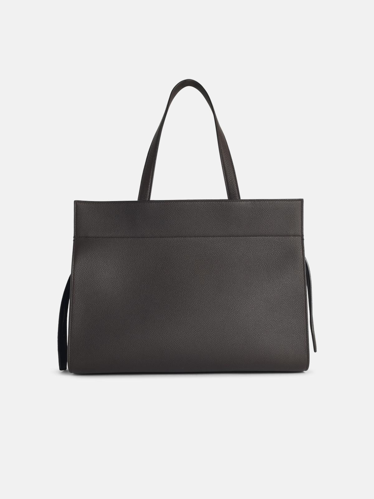 'CROSBY' 'ESPRESSO' LEATHER BAG - 3