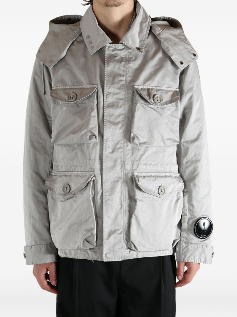 C.P. Company Micro Kei hooded multi-pocket jacket outlook