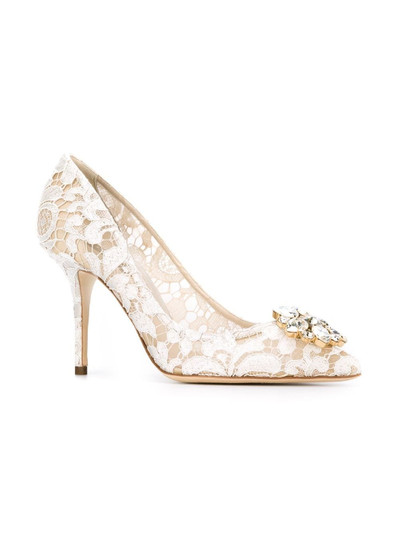 Dolce & Gabbana Belluci Taormina lace pumps outlook