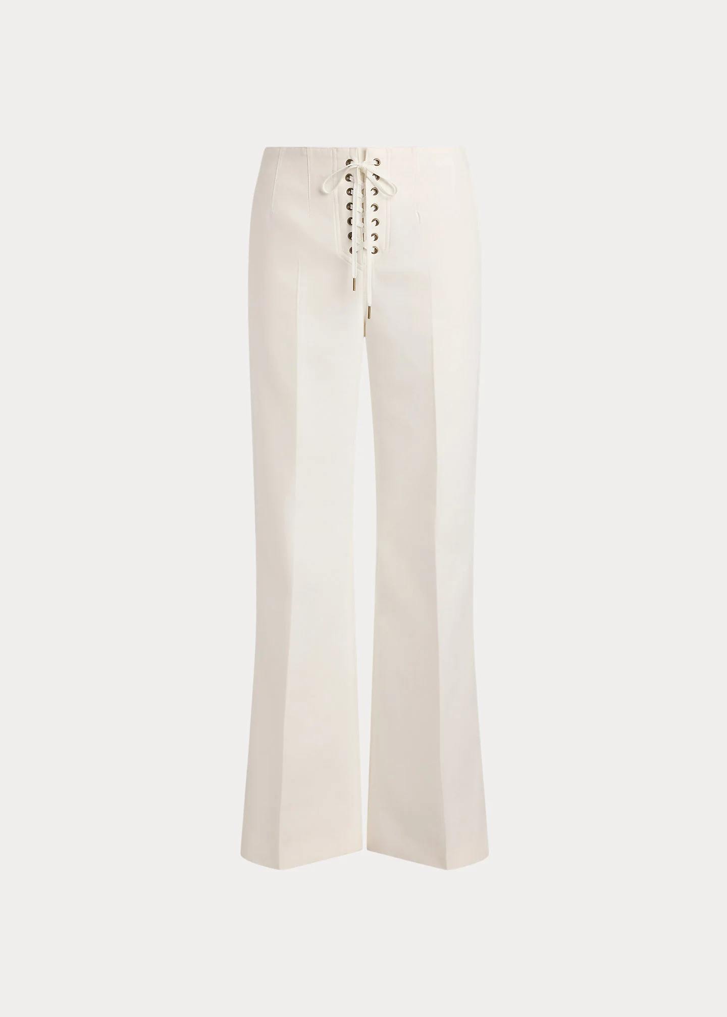 Beaton Cotton-Wool Lace-Up Pant - 1