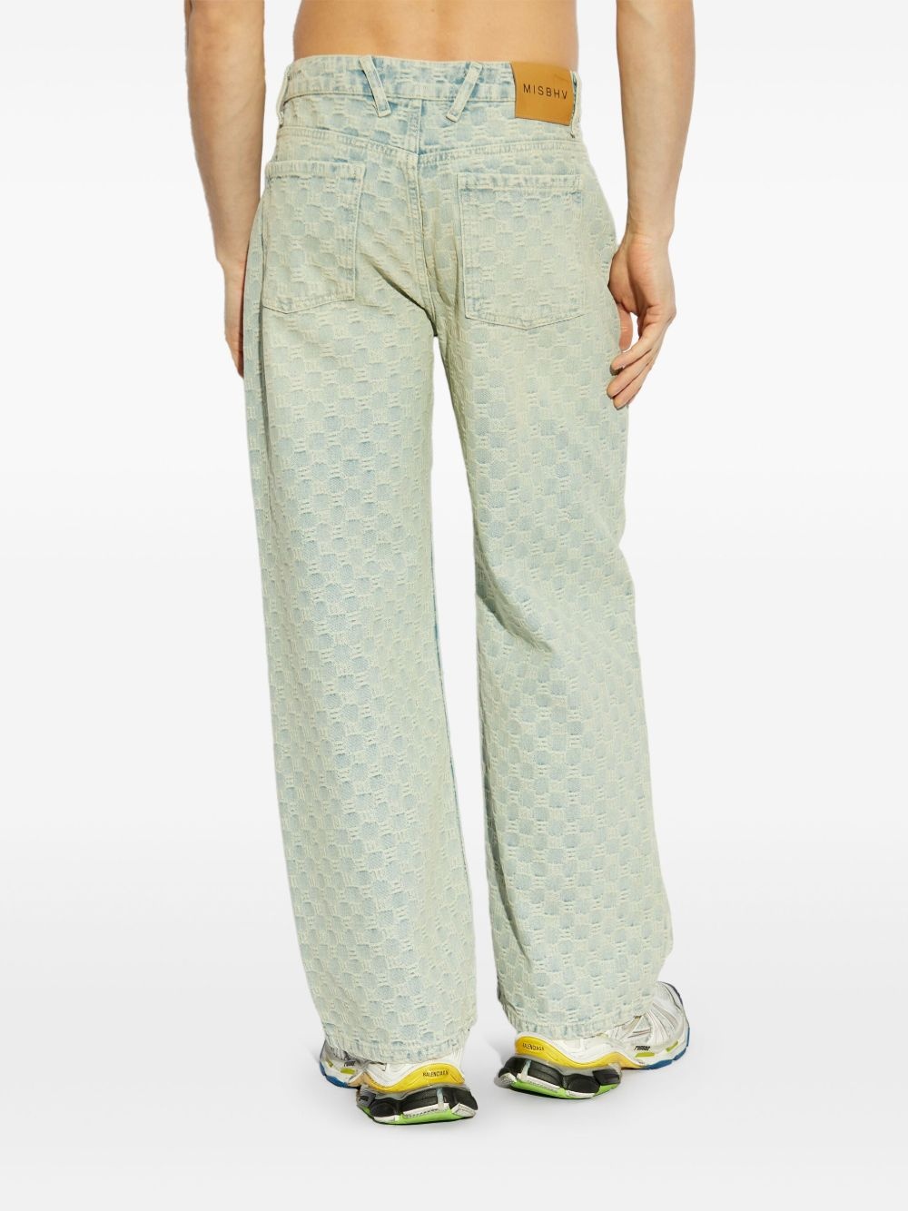 Monogram jeans - 4