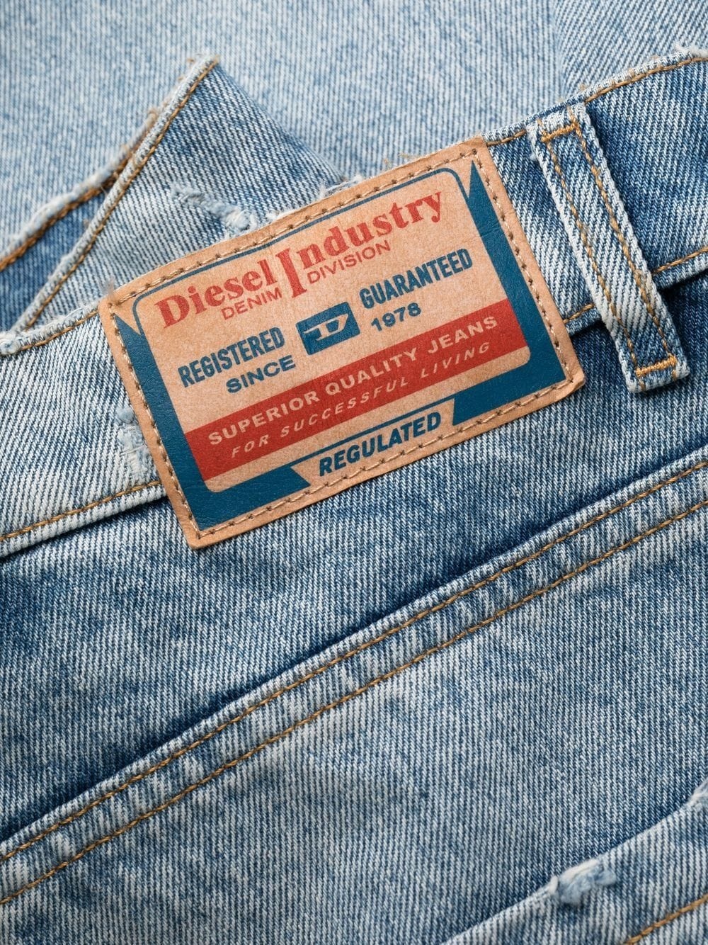 1996 D-Sire 0emag straight-leg jeans - 6