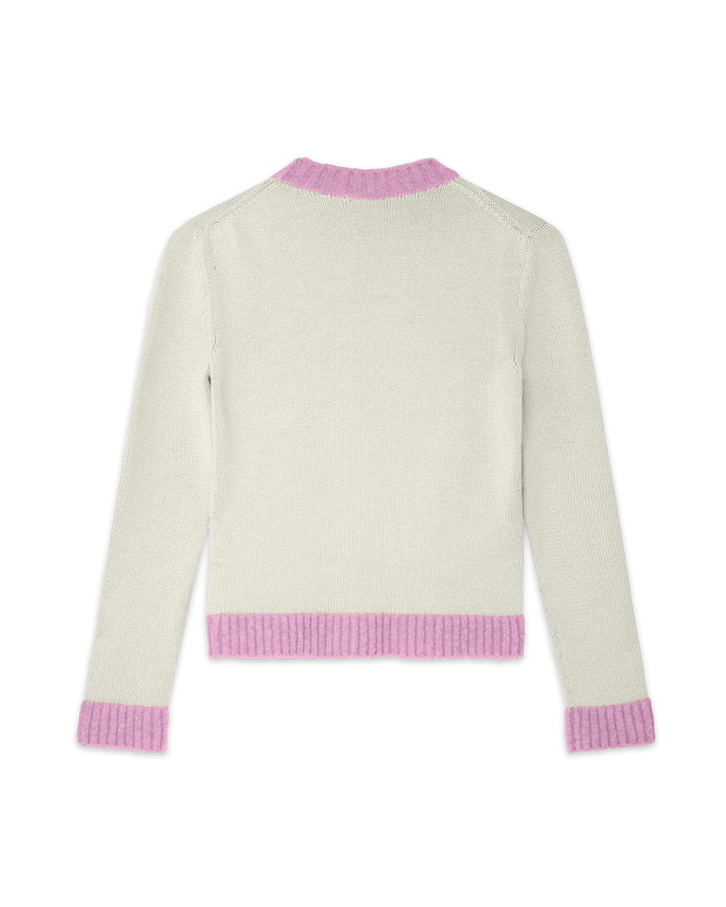 CASABLANCA Off White Casa Knit Sweater outlook