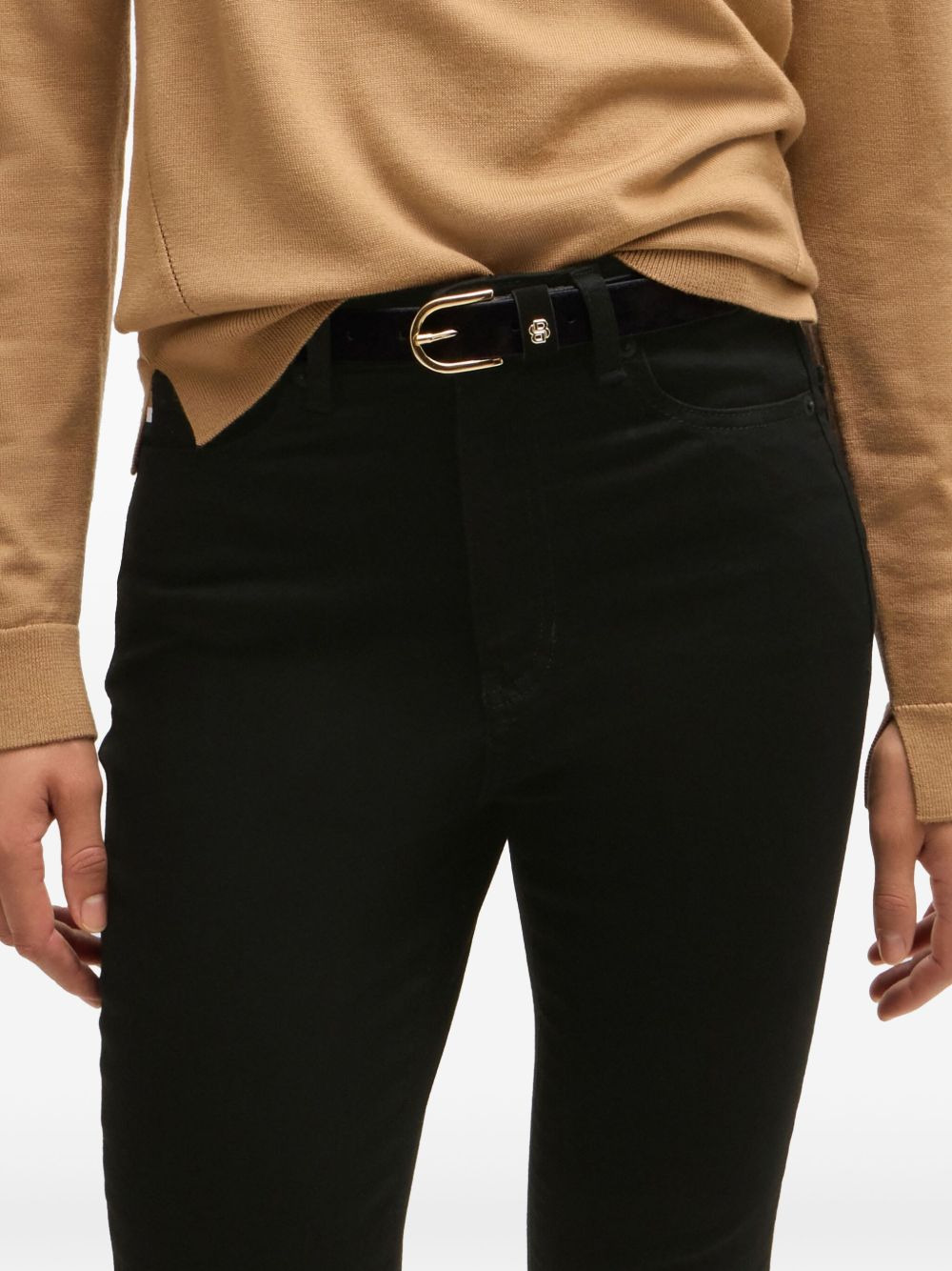 logo-patch jeans - 5