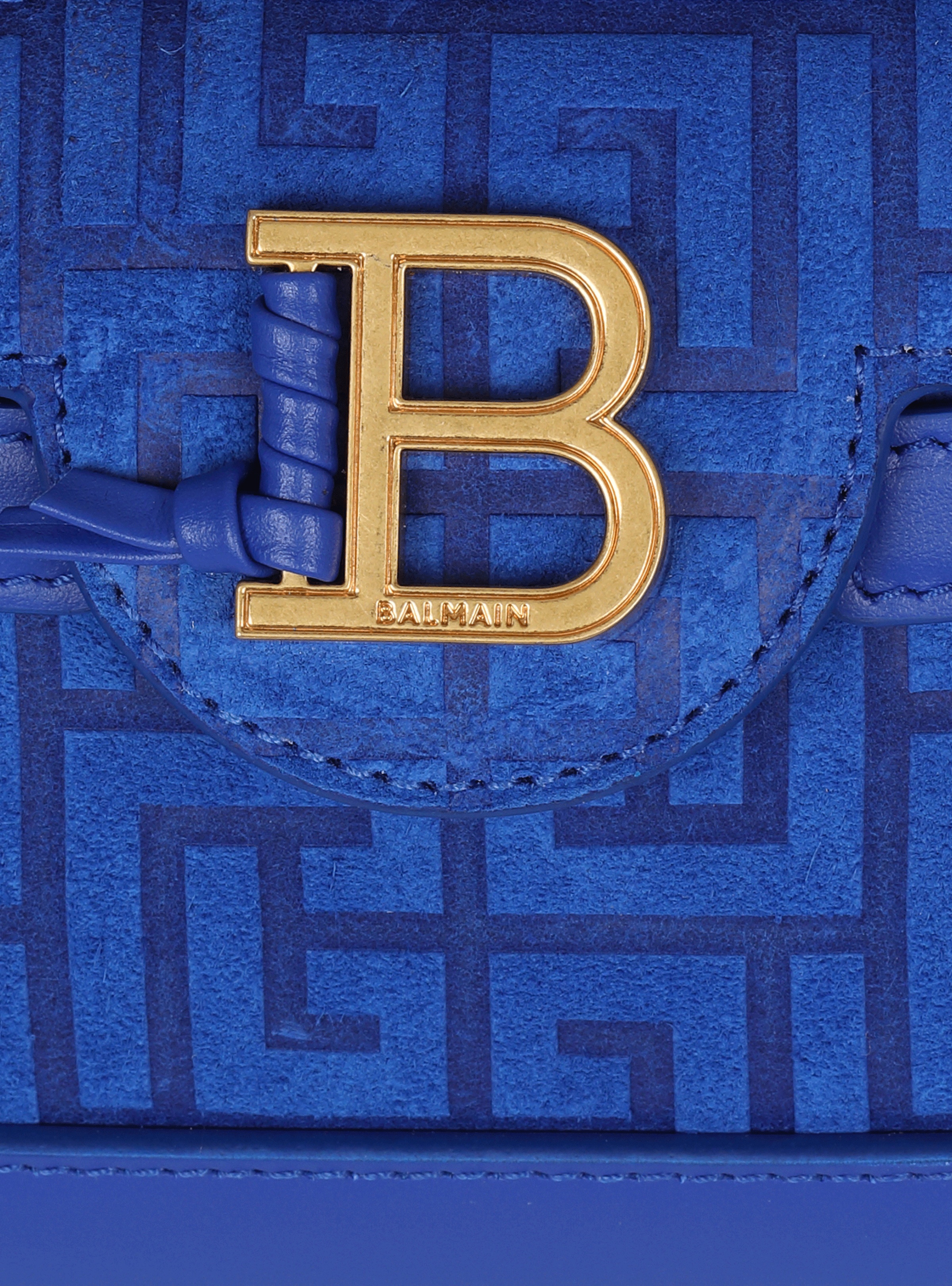 B-Buzz 19 fringed bag with suede embossed monogram - 6
