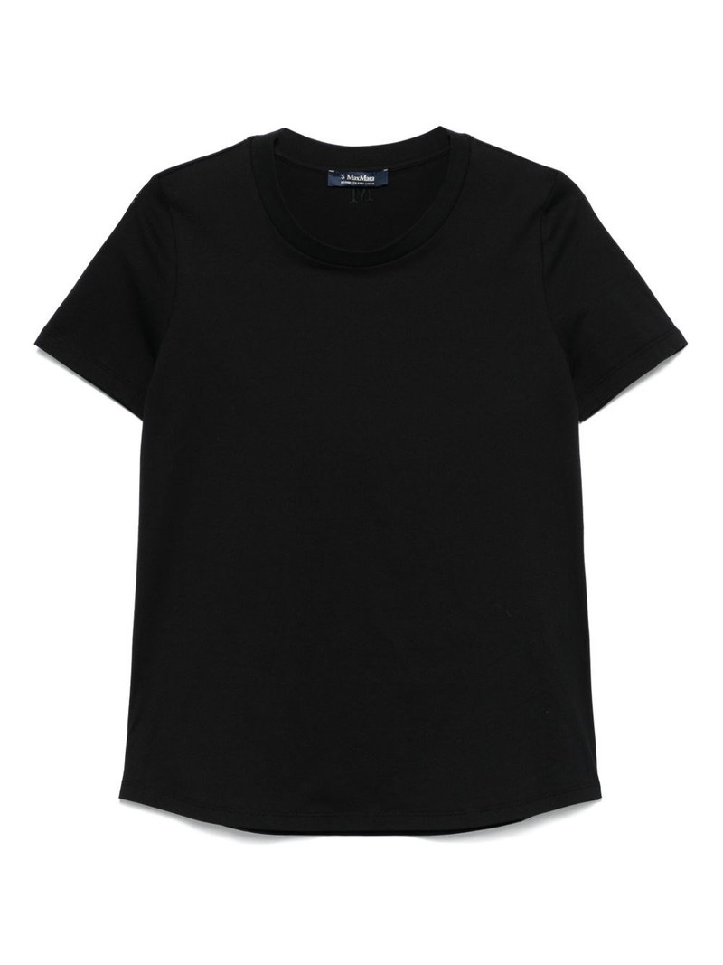 Embroidered cotton t-shirt 1