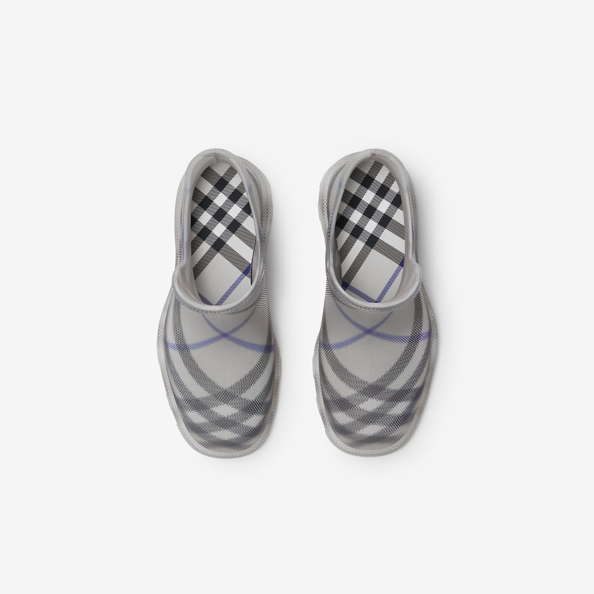 Check Rubber Marsh Low Boots - 5