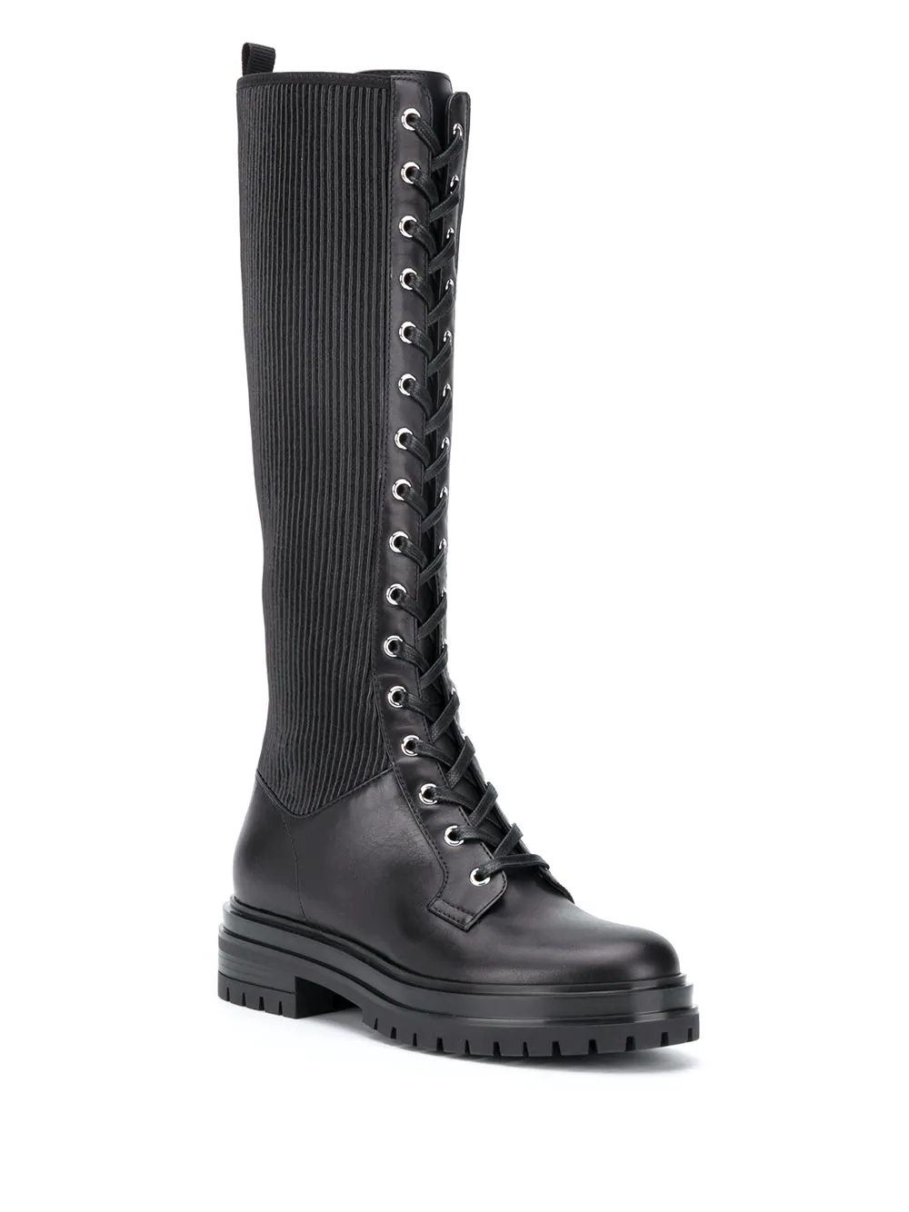 Martis ribbed combat boots - 2