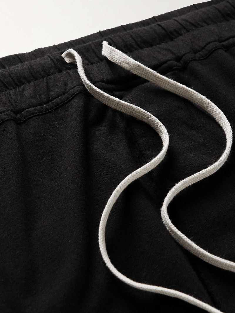 Tapered Cotton-Jersey Drawstring Trousers 3