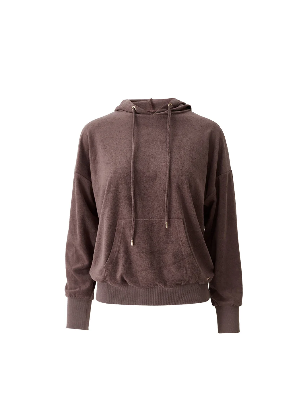 NORA COFFEE HOODIE - 1