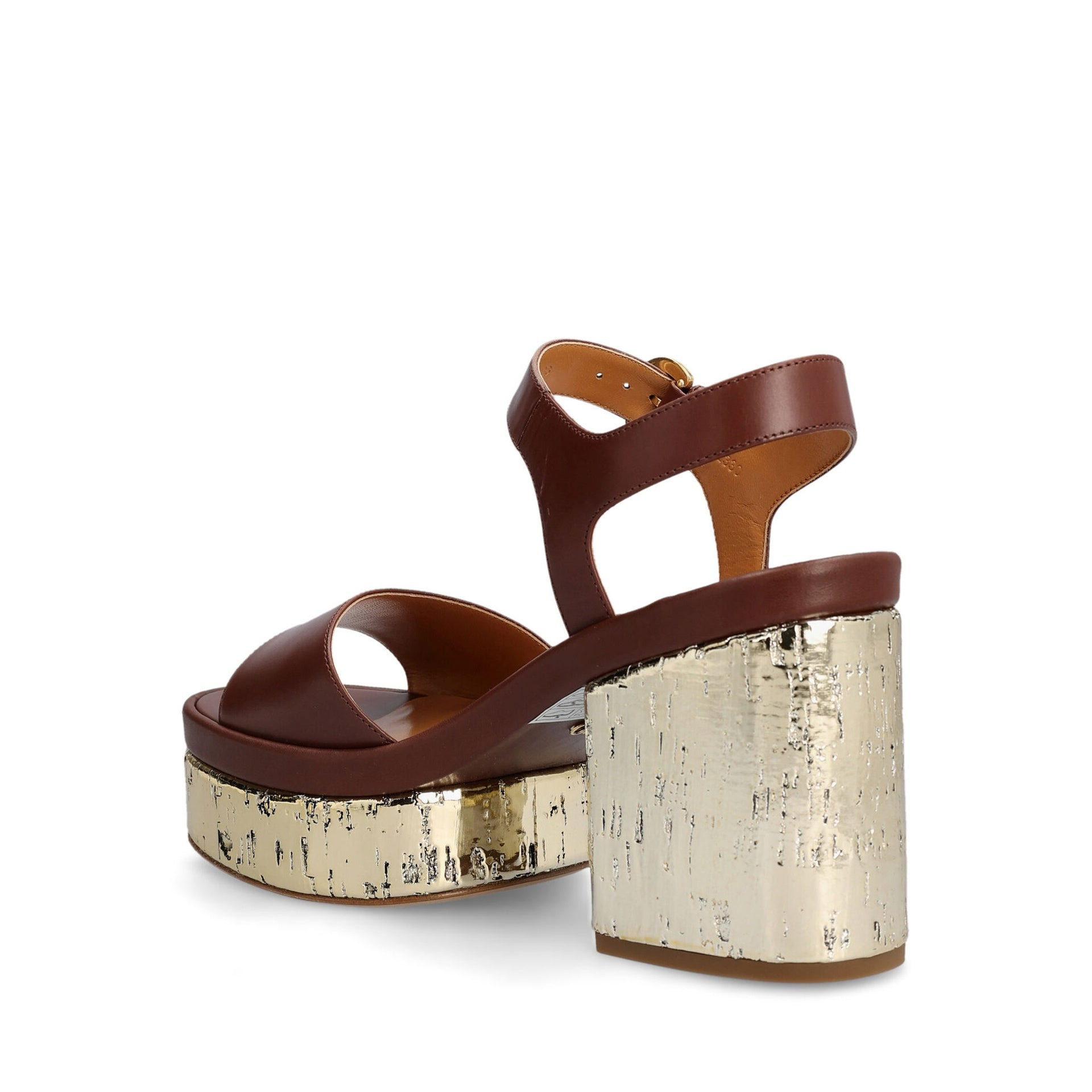 Chloe Odina Leather Sandals Women - 3