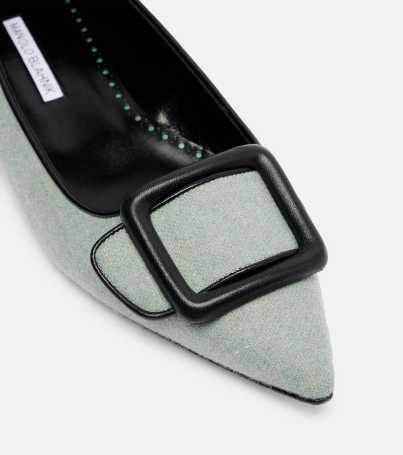 Maysale buckled ballet flats 5