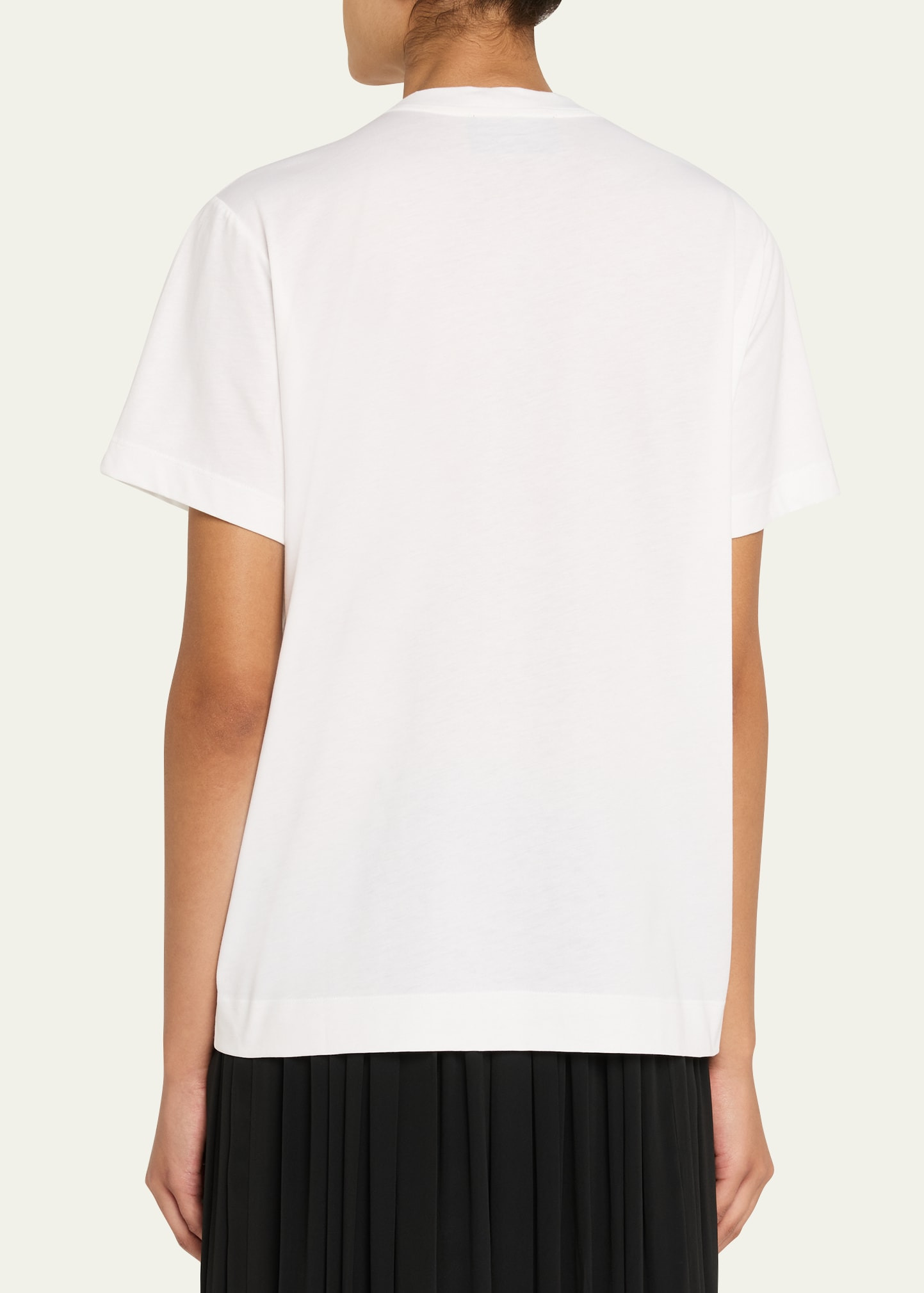 Unraveling Ribbon Cotton Jersey T-Shirt - 3