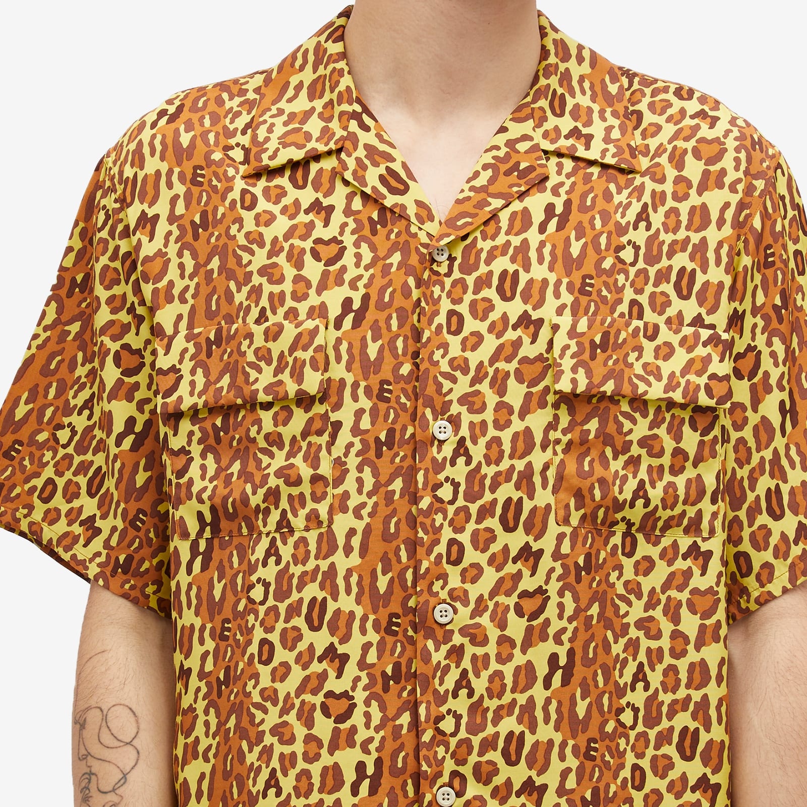 Human Made Leopard Vacation Shirt - 5