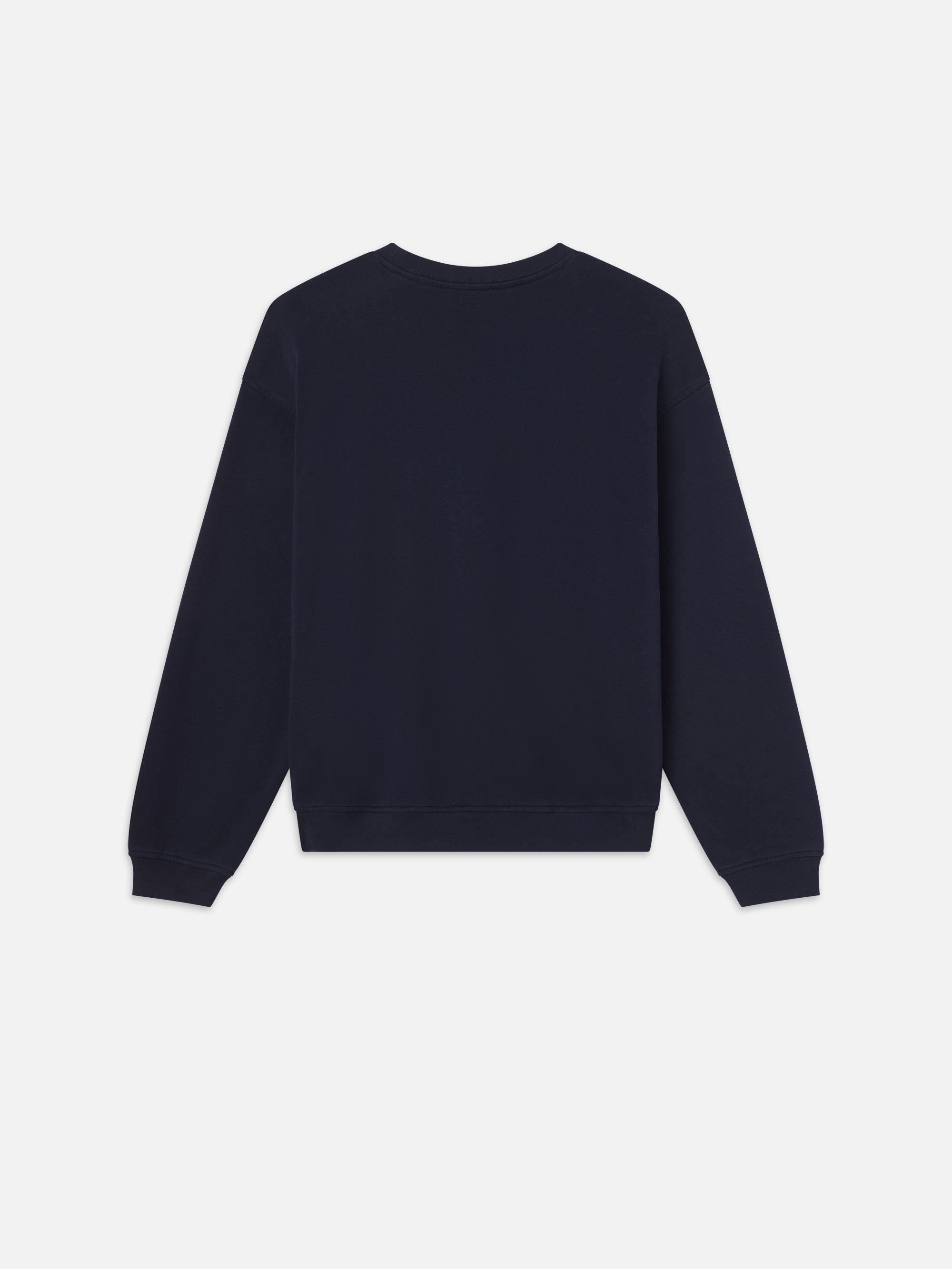 Ritz Unisex Tonal Logo Crewneck in Dark Navy - 5
