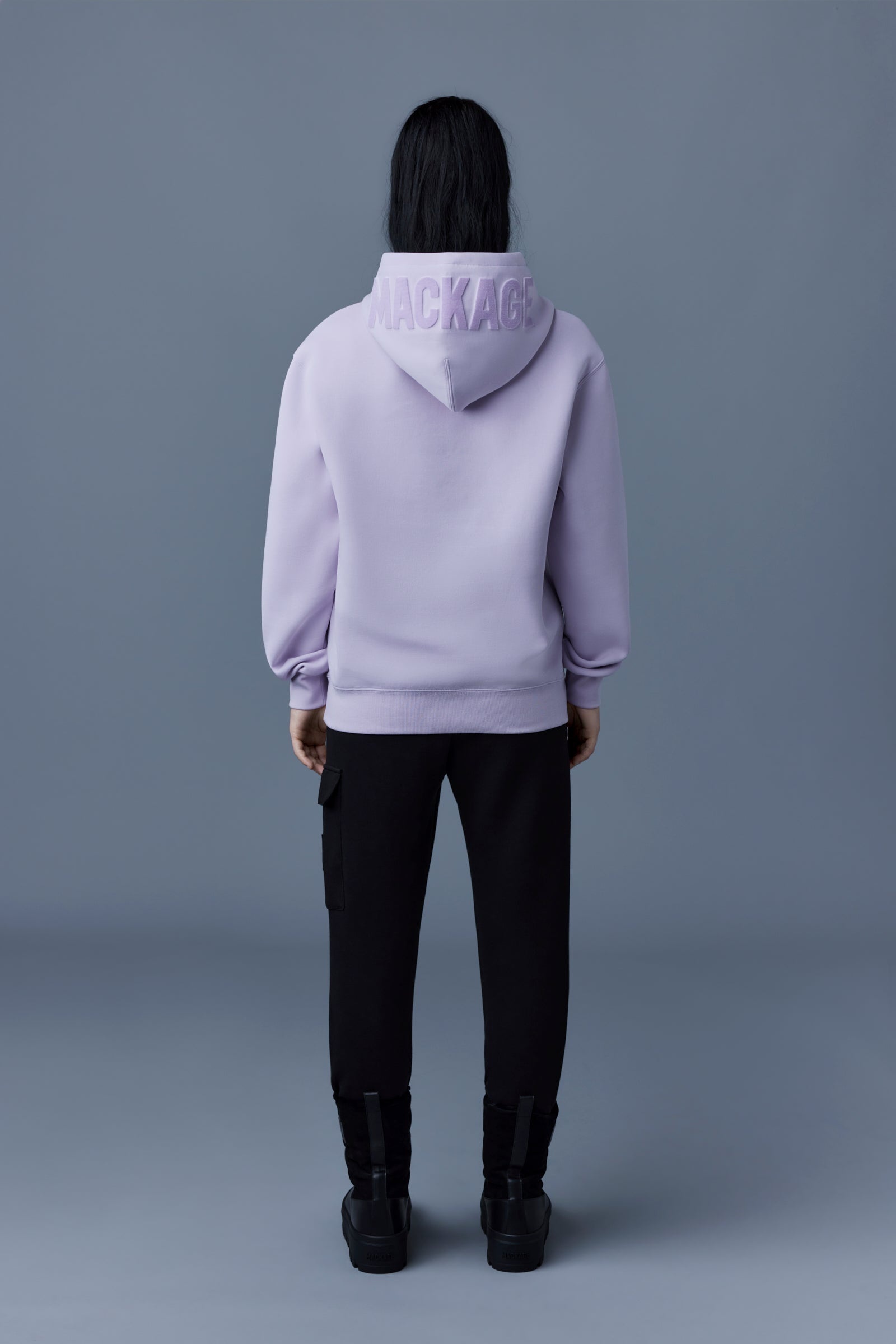 KRYS hoodie with velvet embroidery - 4