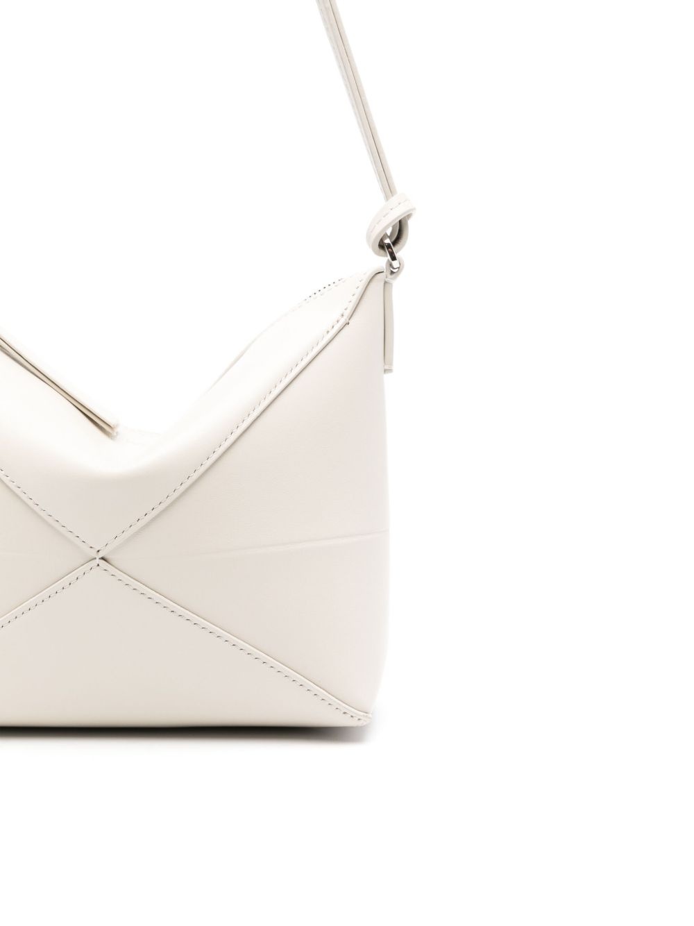 Puzzle Fold leather clutch bag - 4