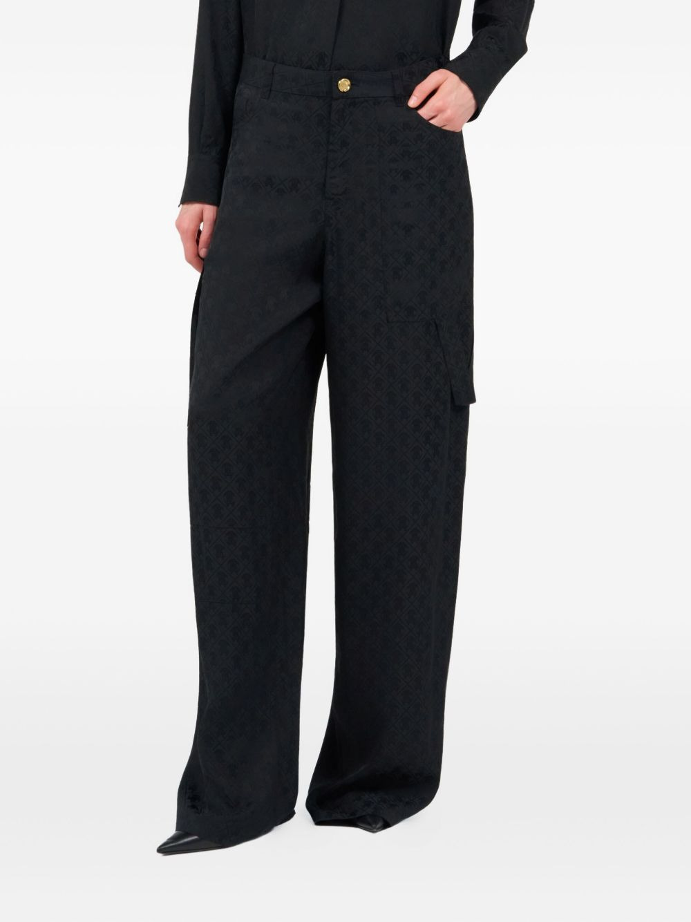 monogram trousers - 3