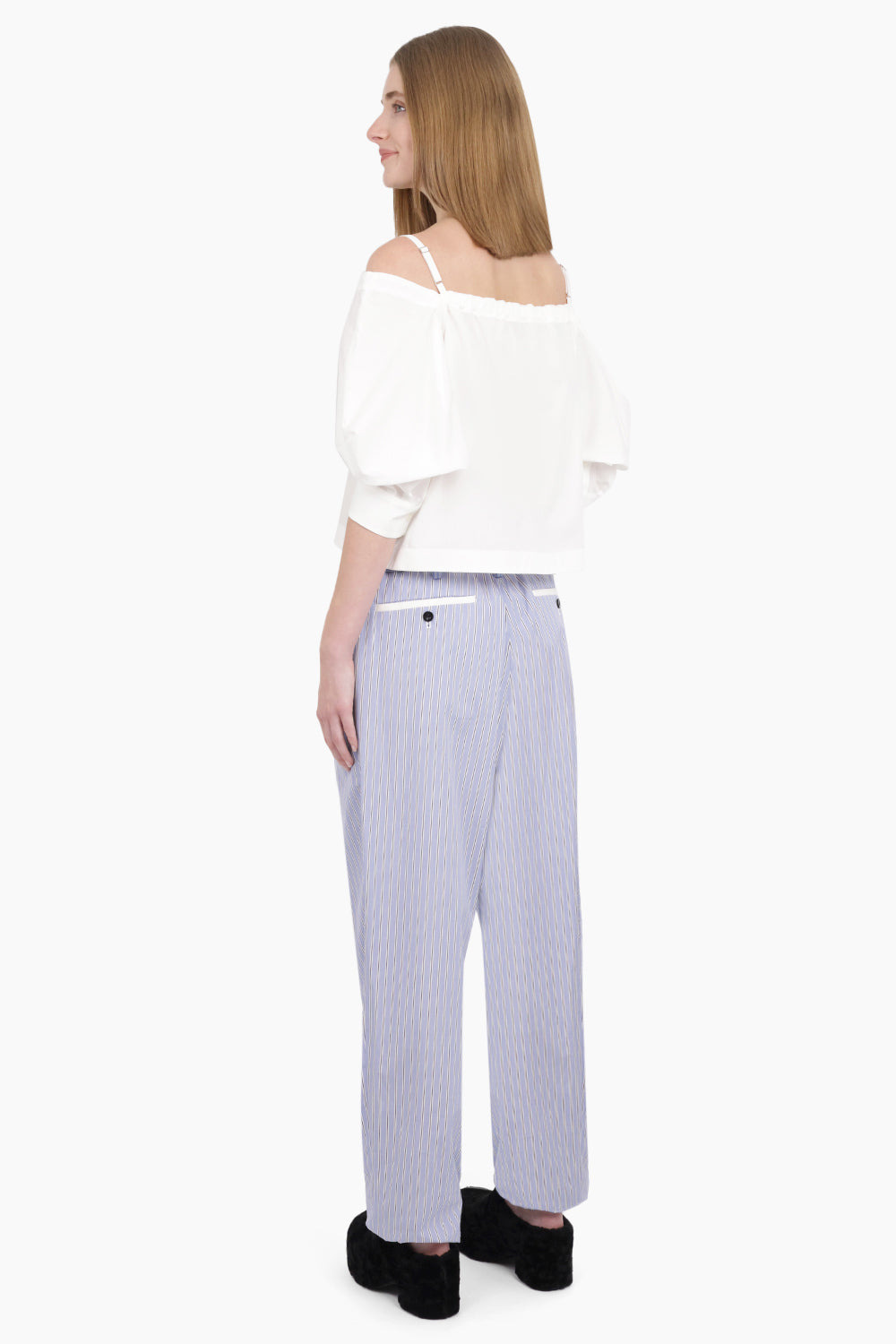 THOMAS MASON JOGGER PANT | LIGHT BLUE STRIPE - 4