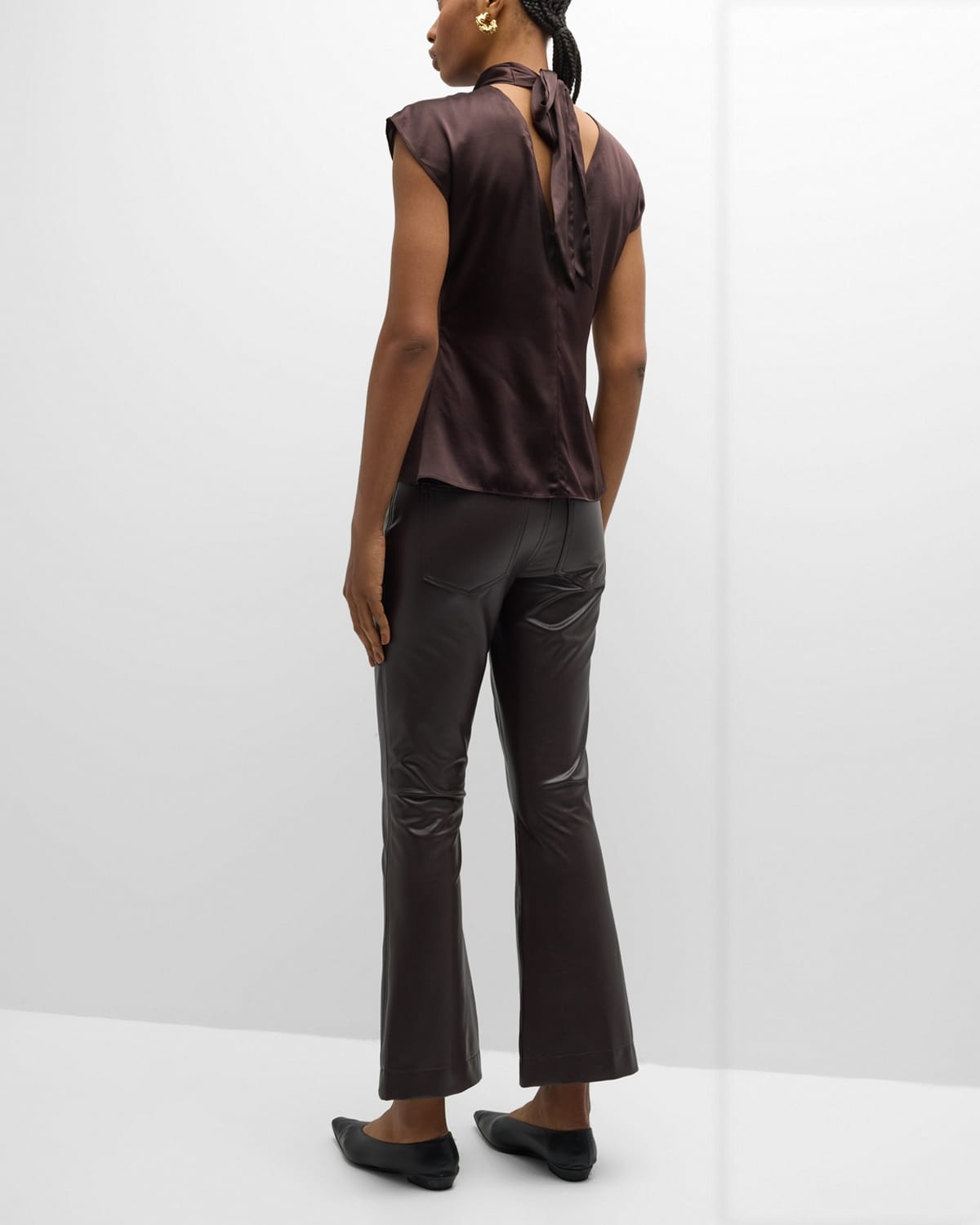 Leilany Draped Tie-Back Top - 4