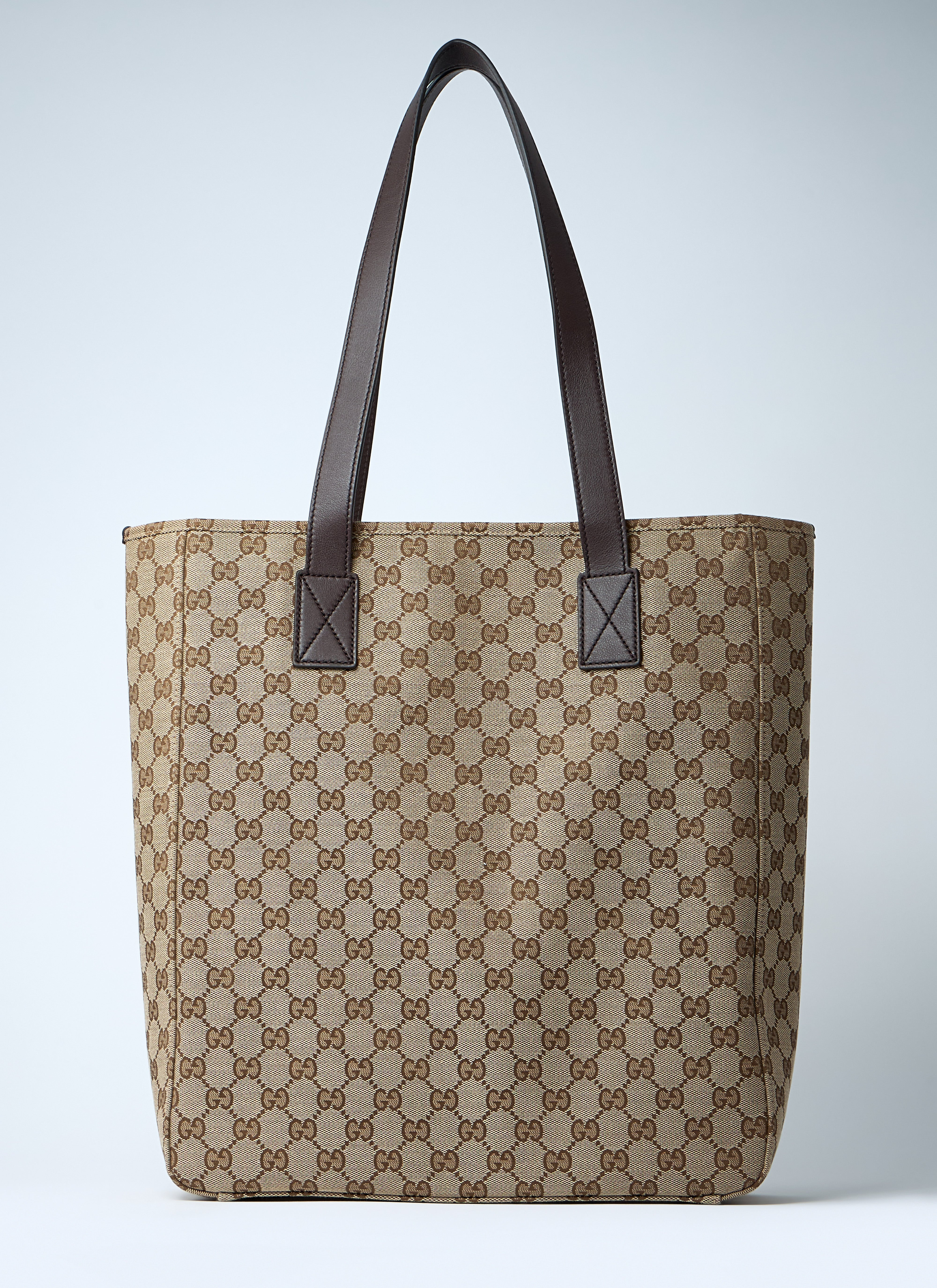 Gucci Men Medium Gg Canvas Tote Bag - 2