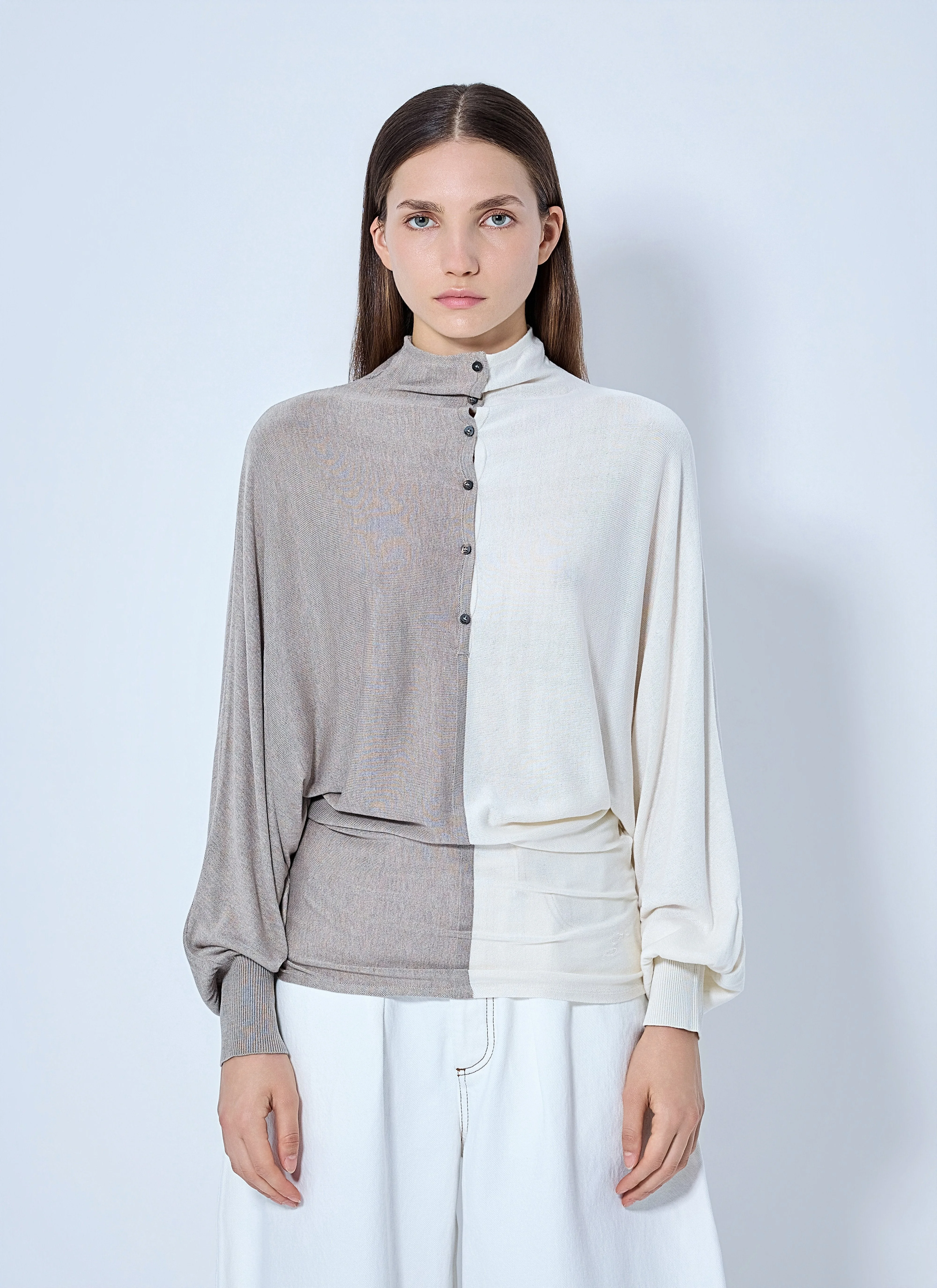 Jacquemus Women Le Losange Knit Polo - 1