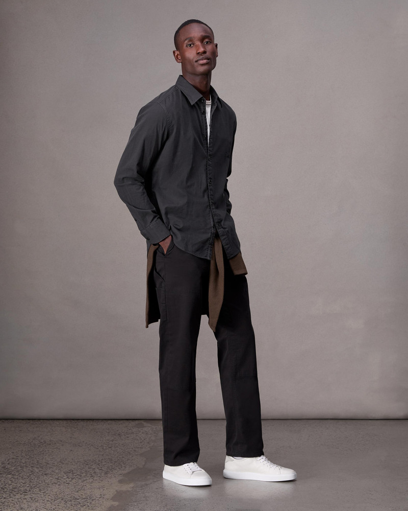 rag & bone Tomlin Cotton-Blend Shirt outlook