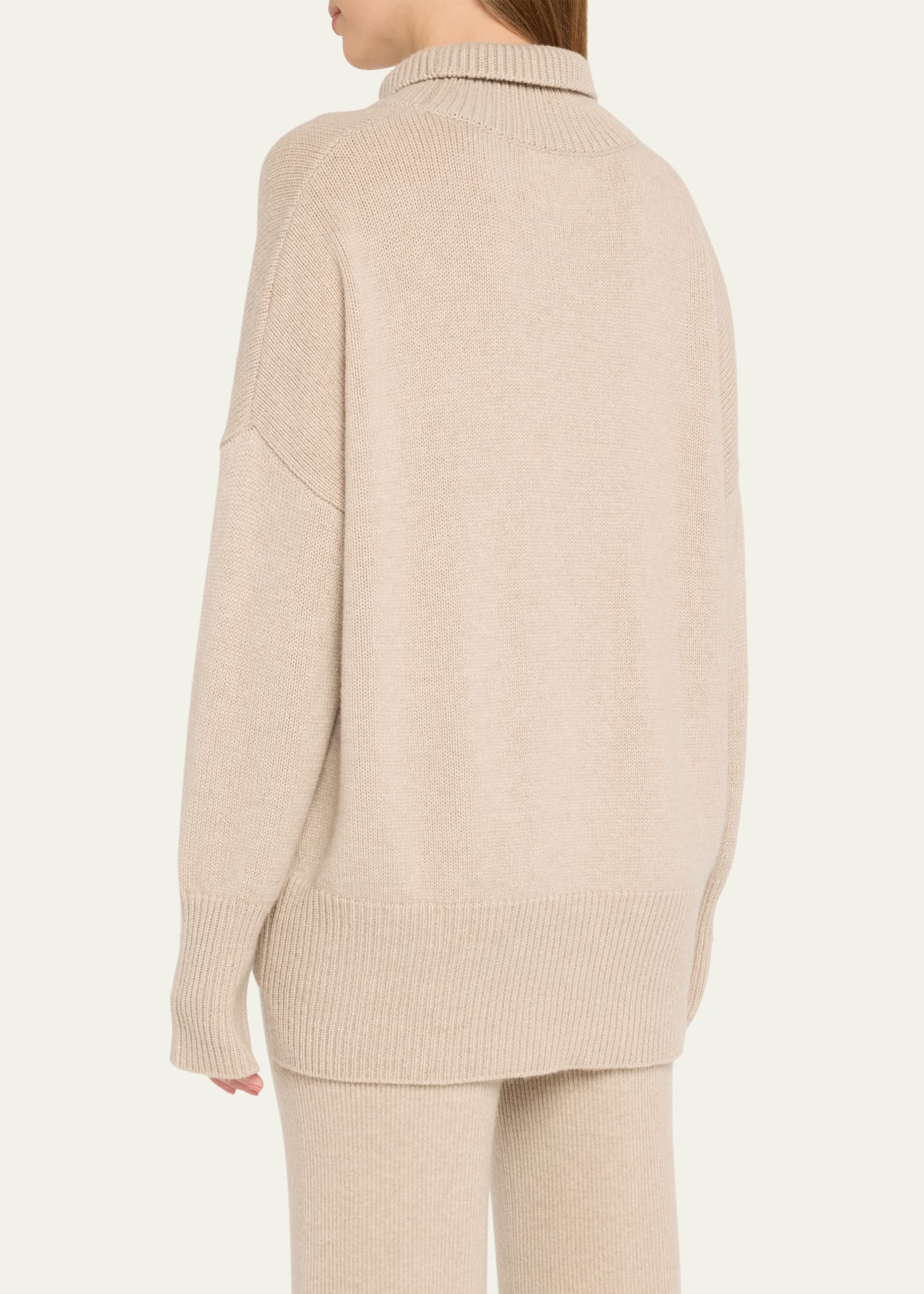Heidi Cashmere Turtleneck Sweater - 3