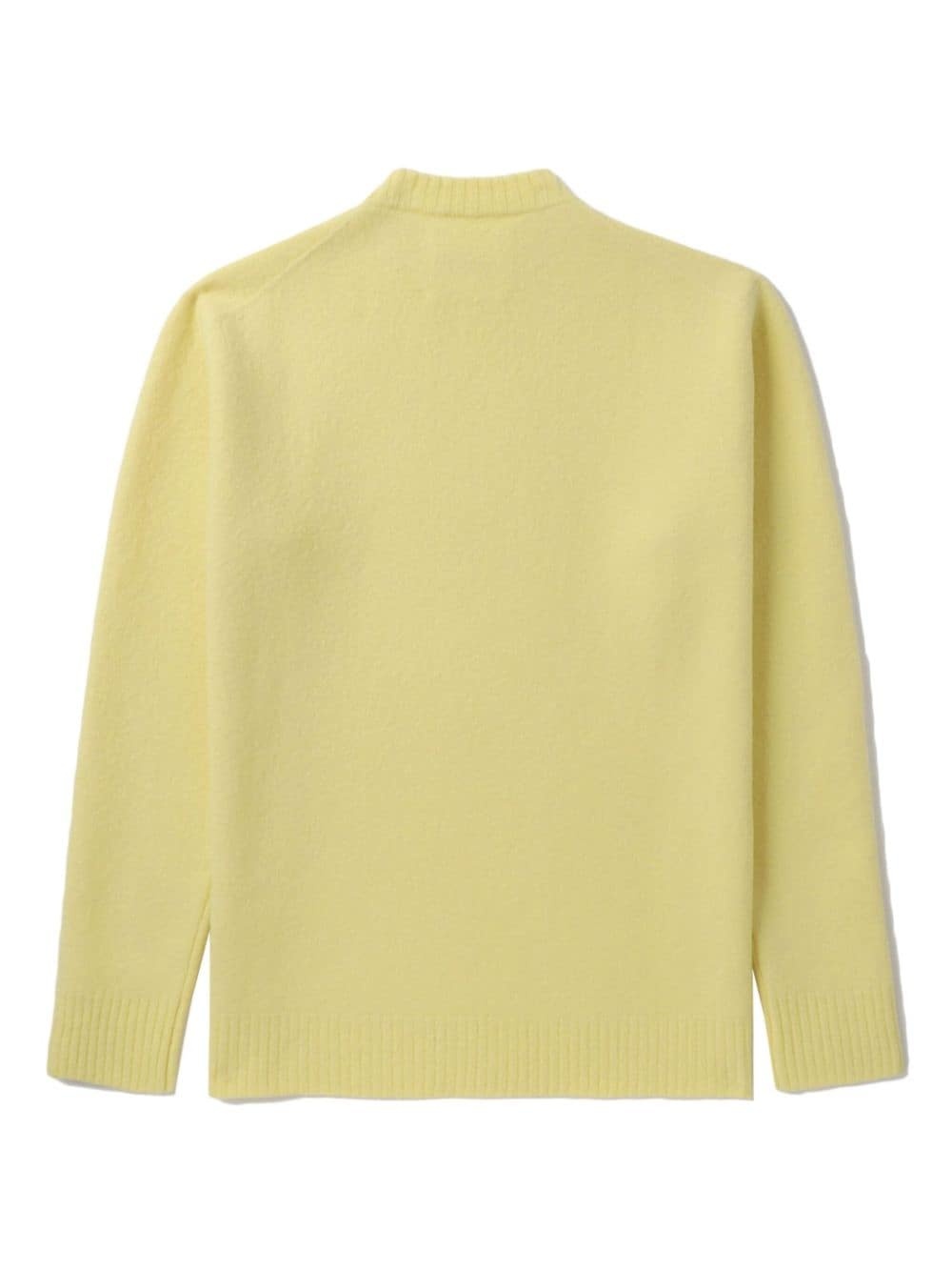 mock-neck wool jumper - 6