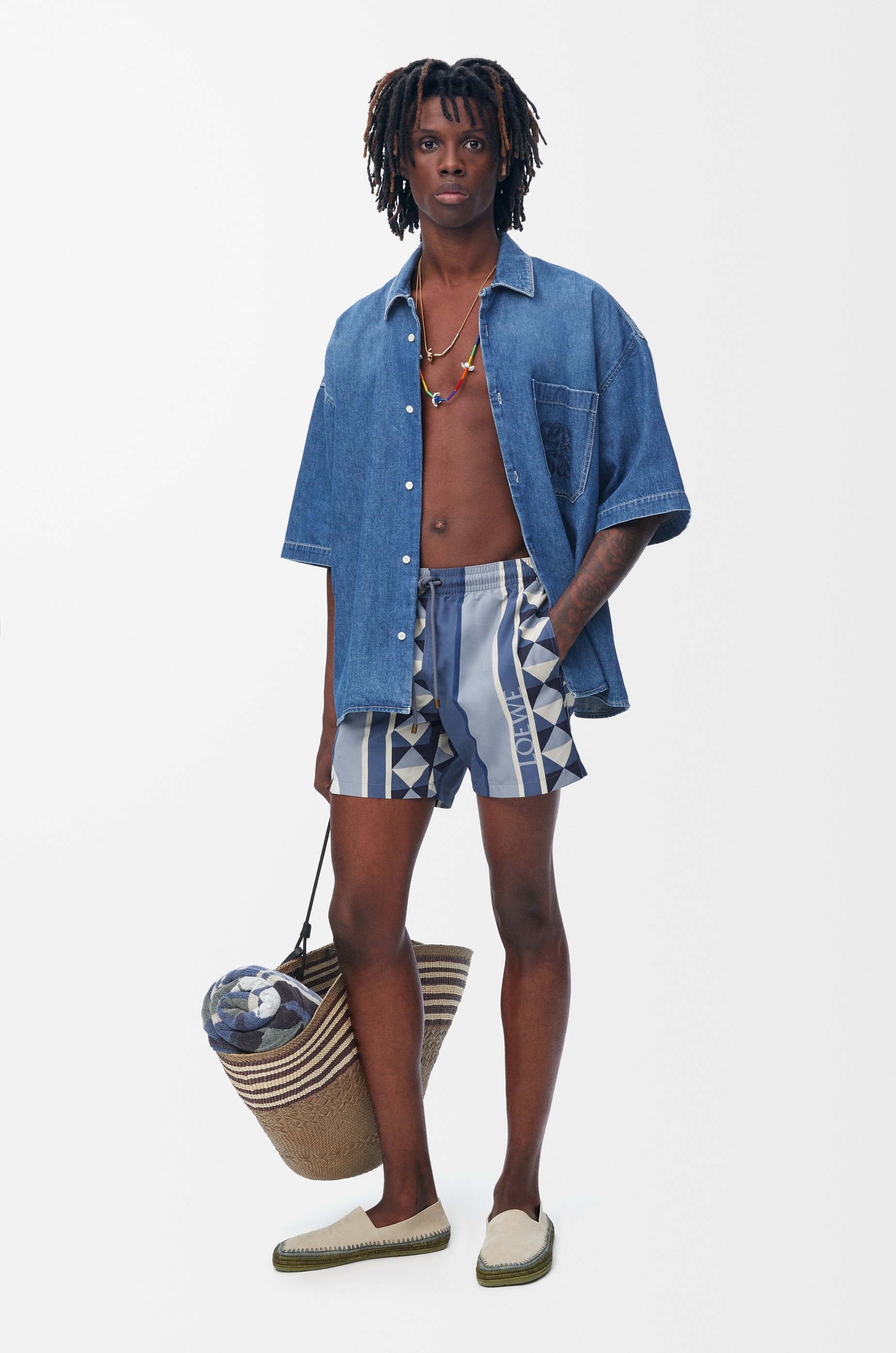 Swim shorts in technical shell - 2