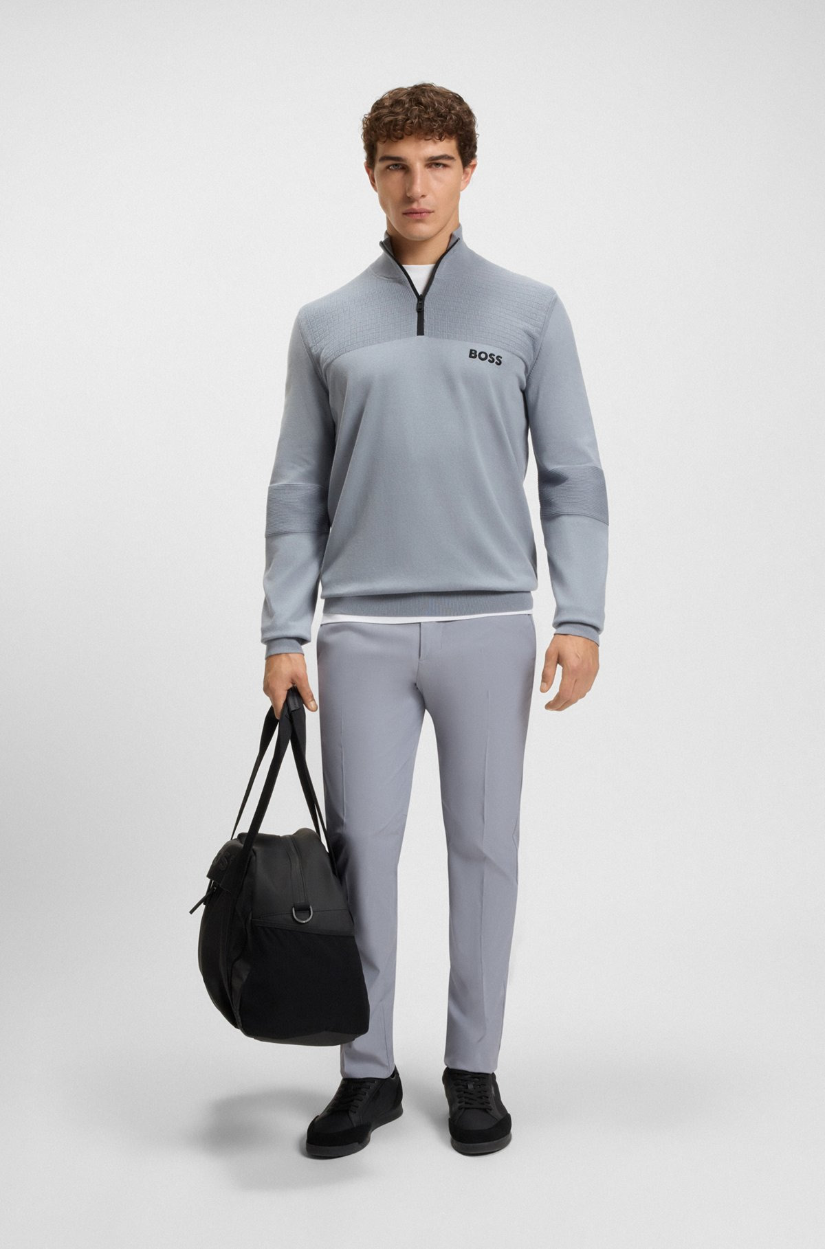 CUFFED PANTS IN WATER-REPELLENT FOUR-WAY-STRETCH TWILL - 3