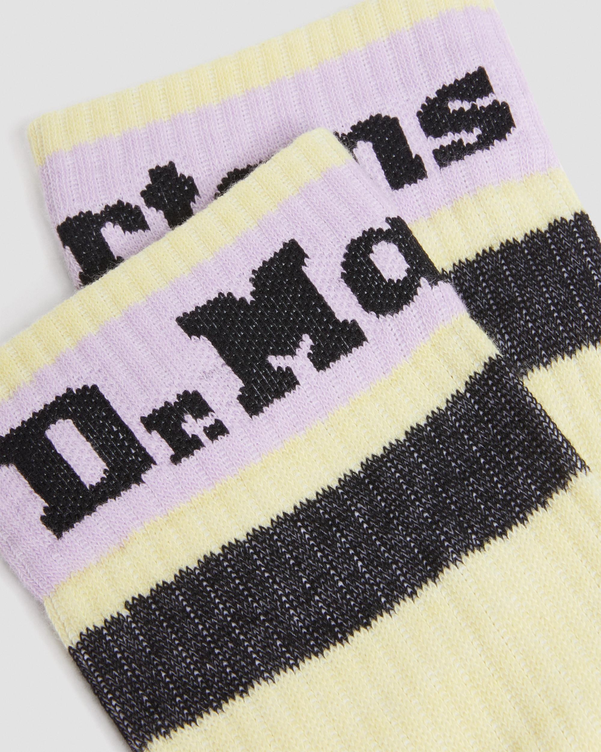 Athletic Logo Organic Cotton Blend Socks - 3