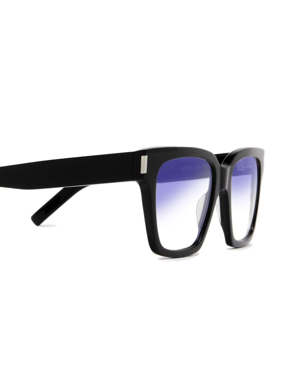 square-frame tinted-lens sunglasses - 3