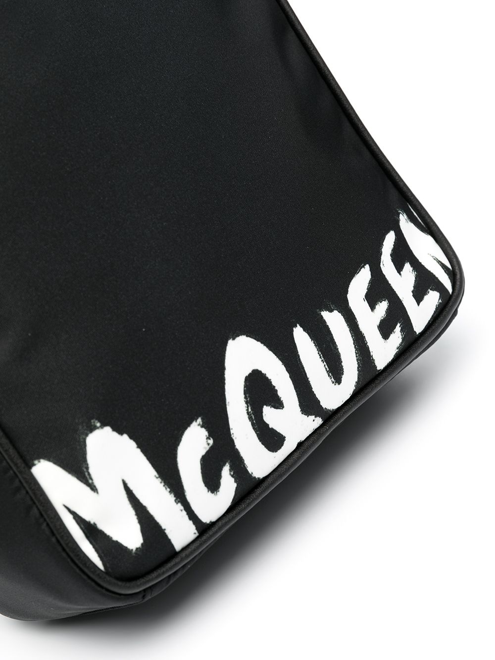 painted logo messenger bag - 4