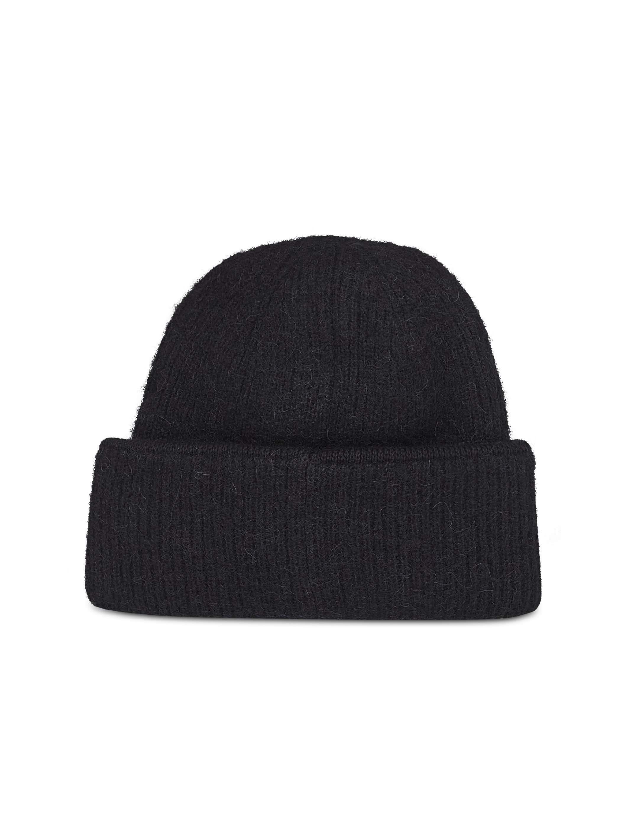 Black The Gros Grain logo beanie - 2