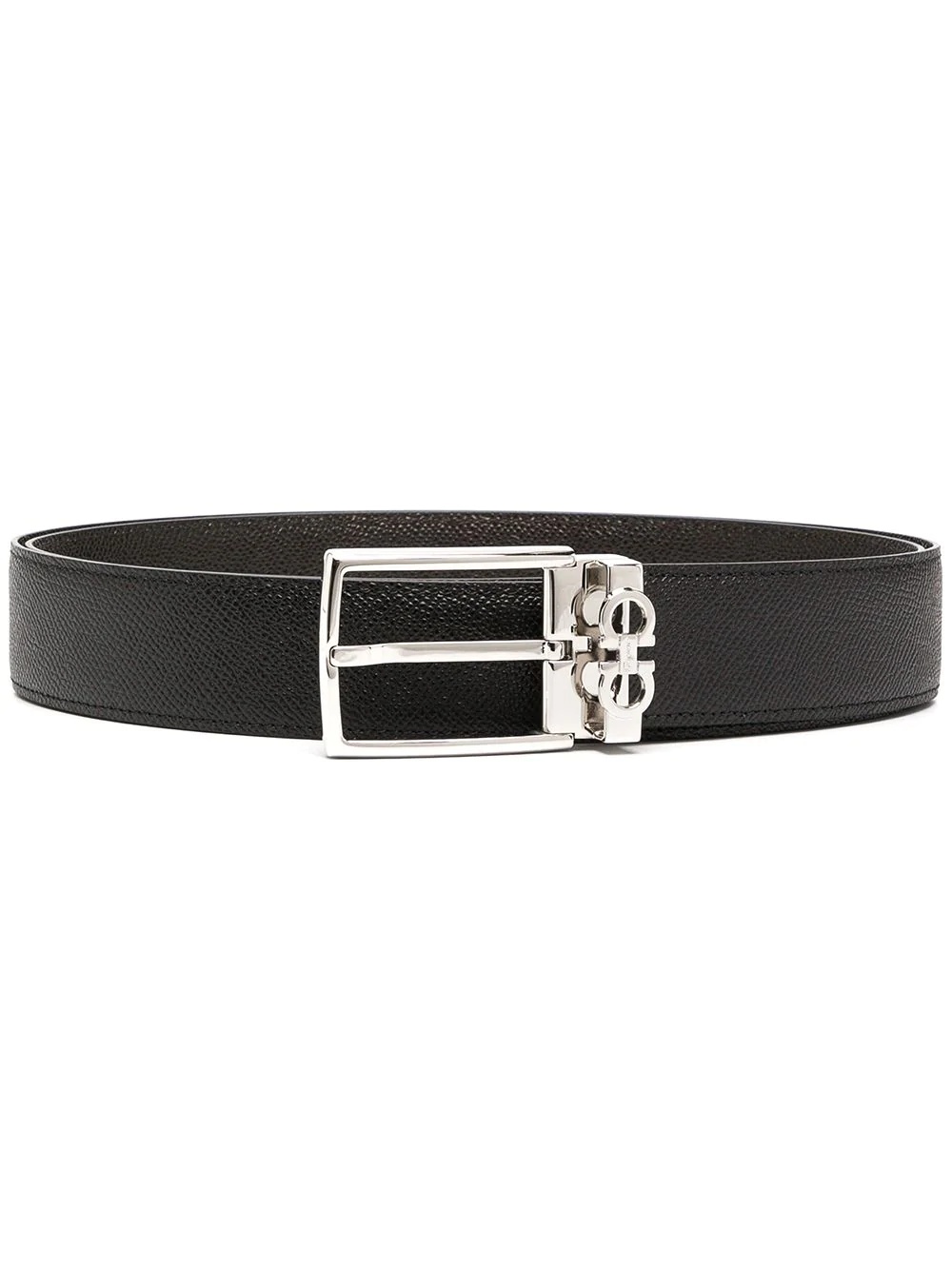 Gancini detail buckle belt - 1