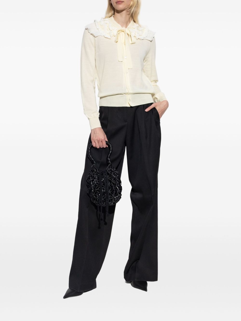 wool cardigan - 2