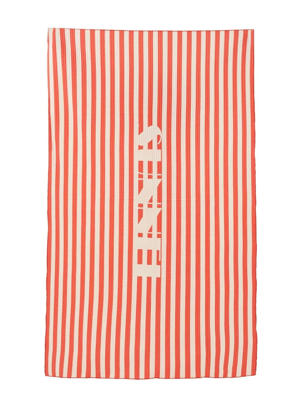 striped waffle towel - 1