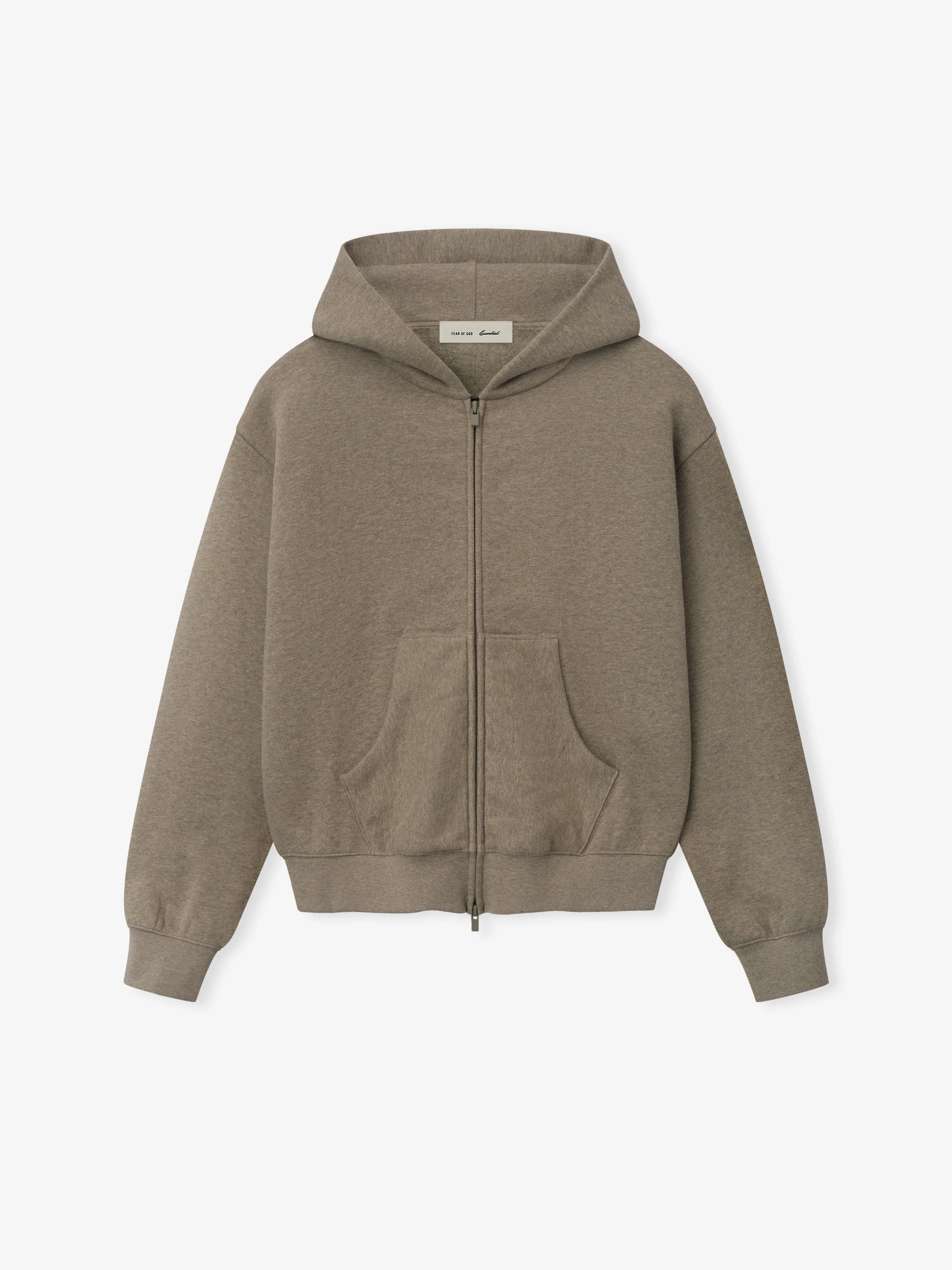 Womens Classic Full Zip Hoodie - 1