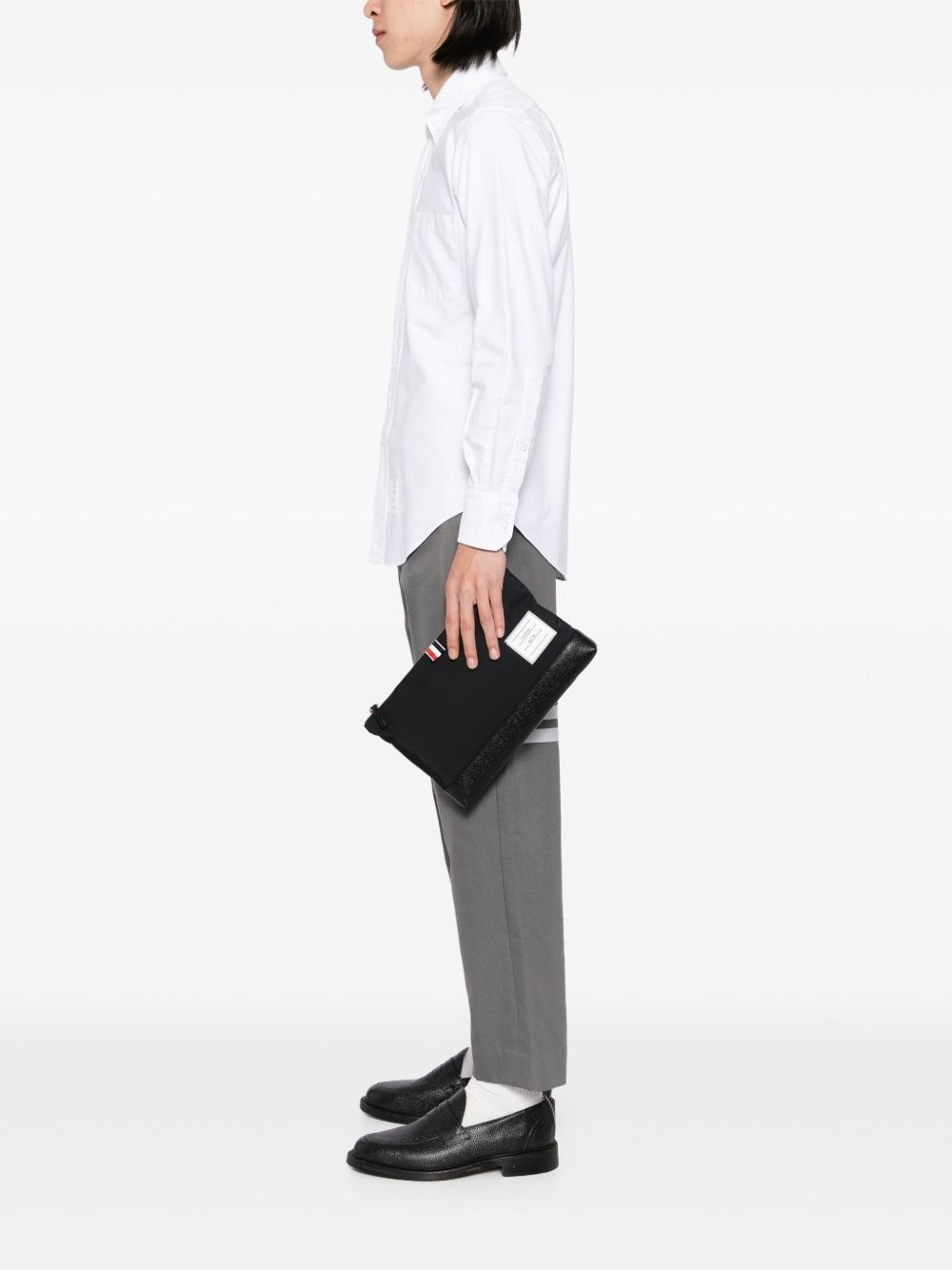 large zip clutch bag - 2
