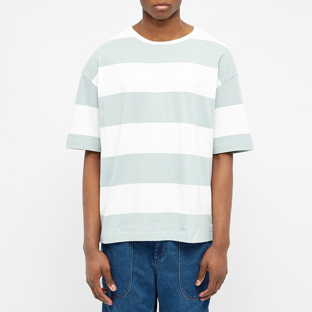 Nanamica Wide Stripe Tee - 4