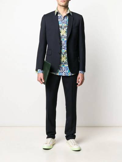 Dolce & Gabbana maiolica print shirt outlook